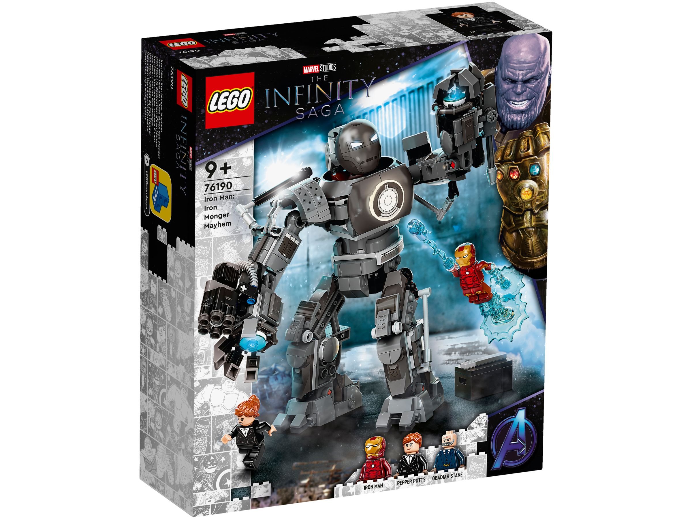 LEGO Super Heroes 76190 Iron Man und das Chaos durch Iron Monger LEGO_76190_box1_v29.jpg