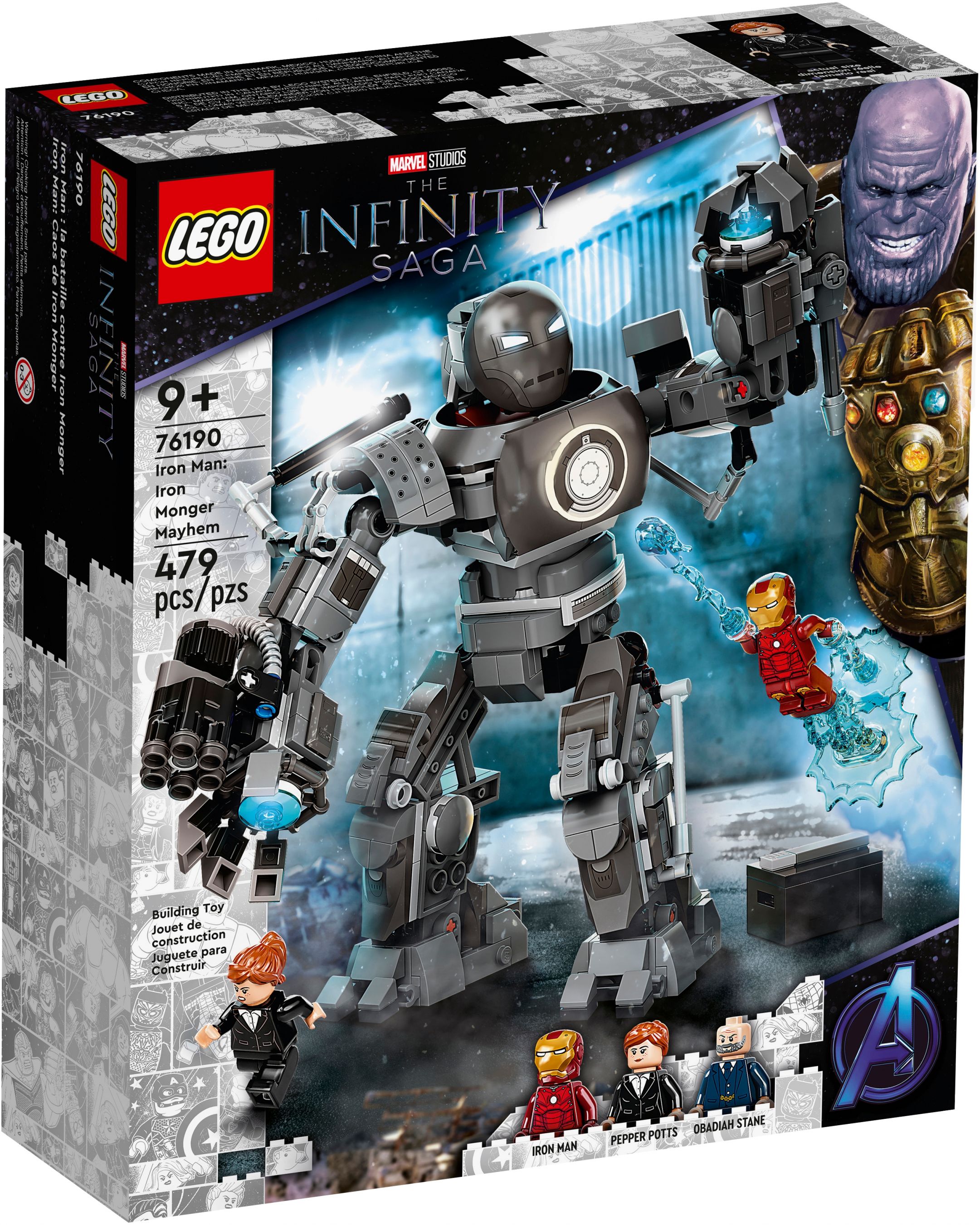 LEGO Super Heroes 76190 Iron Man und das Chaos durch Iron Monger LEGO_76190_box1_v39.jpg