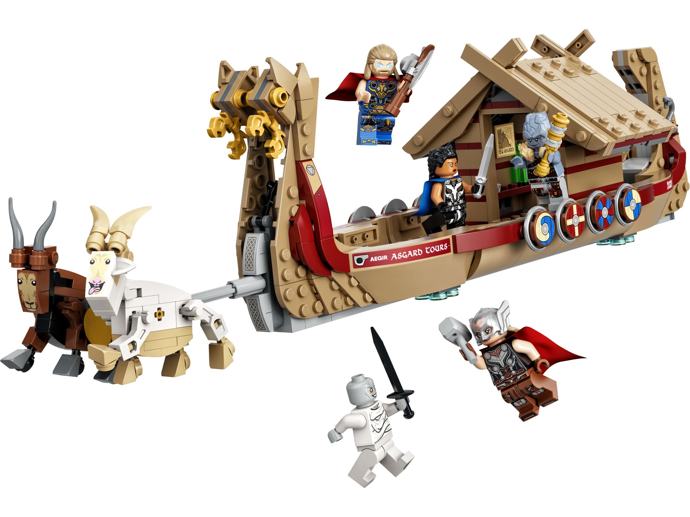 LEGO Super Heroes 76208 Das Ziegenboot