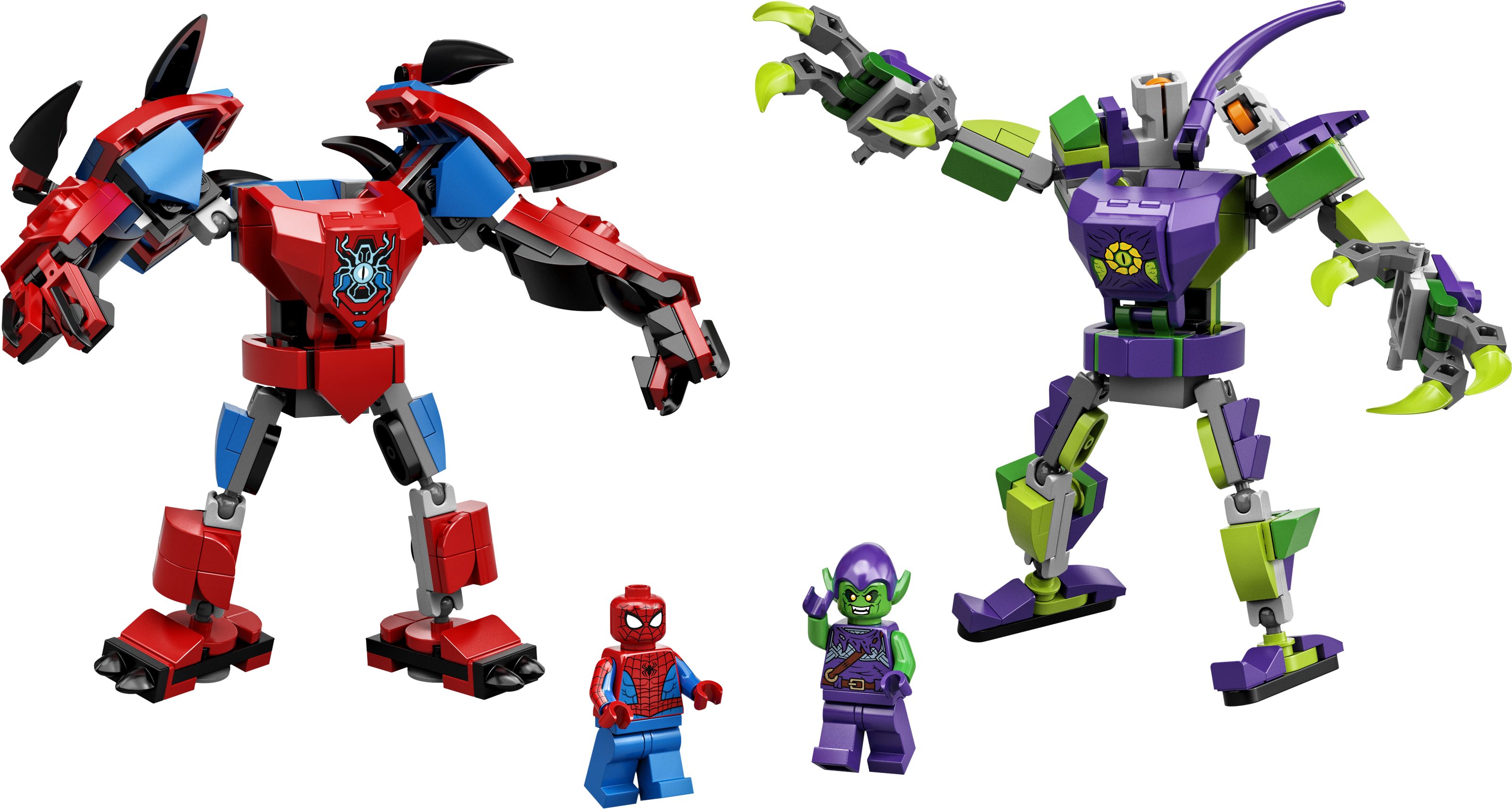 LEGO Super Heroes 76219 Spider-Mans und Green Goblins Mech-Duell