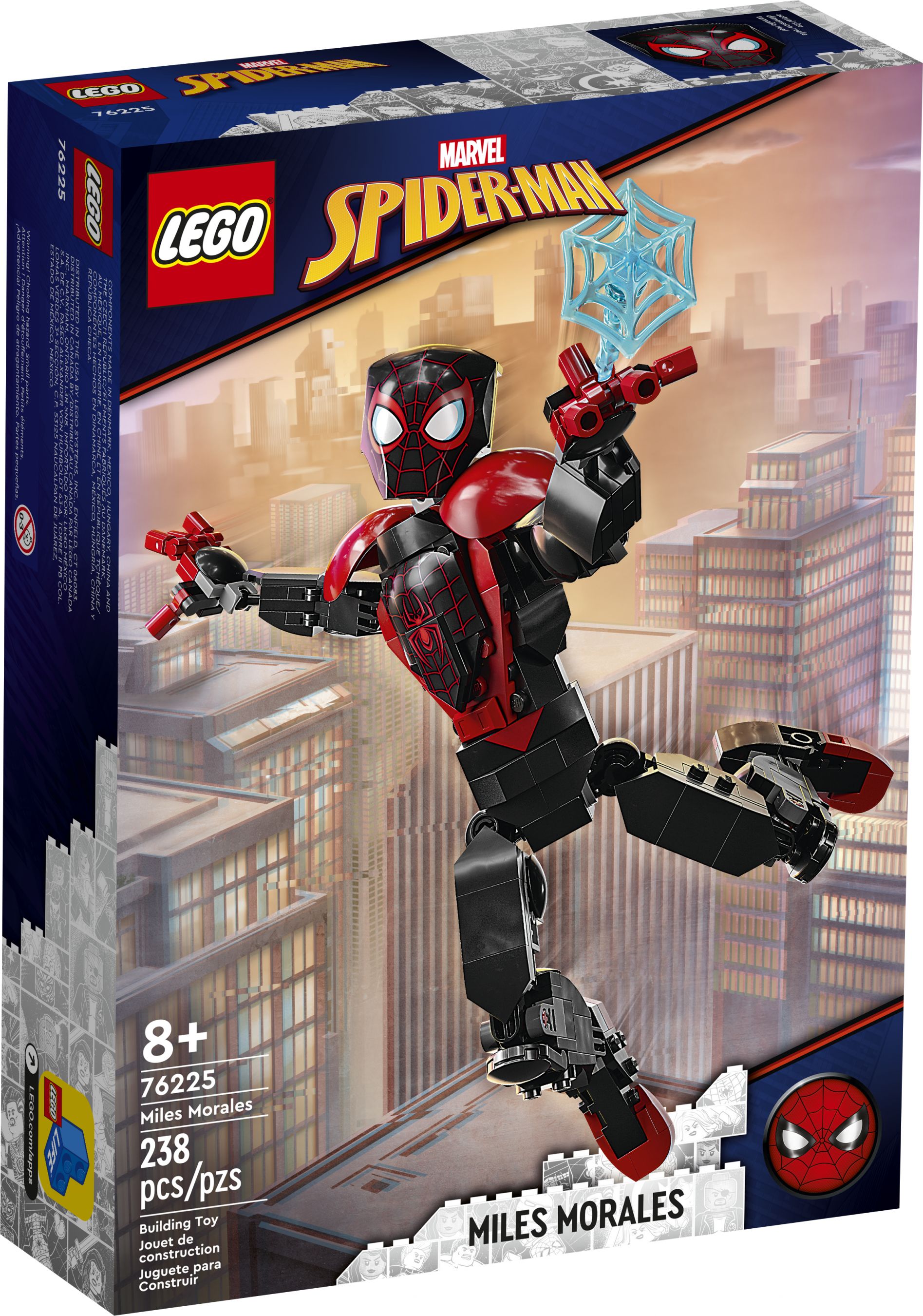 LEGO Super Heroes 76225 Miles Morales Figur LEGO_76225_Box1_V39.jpg