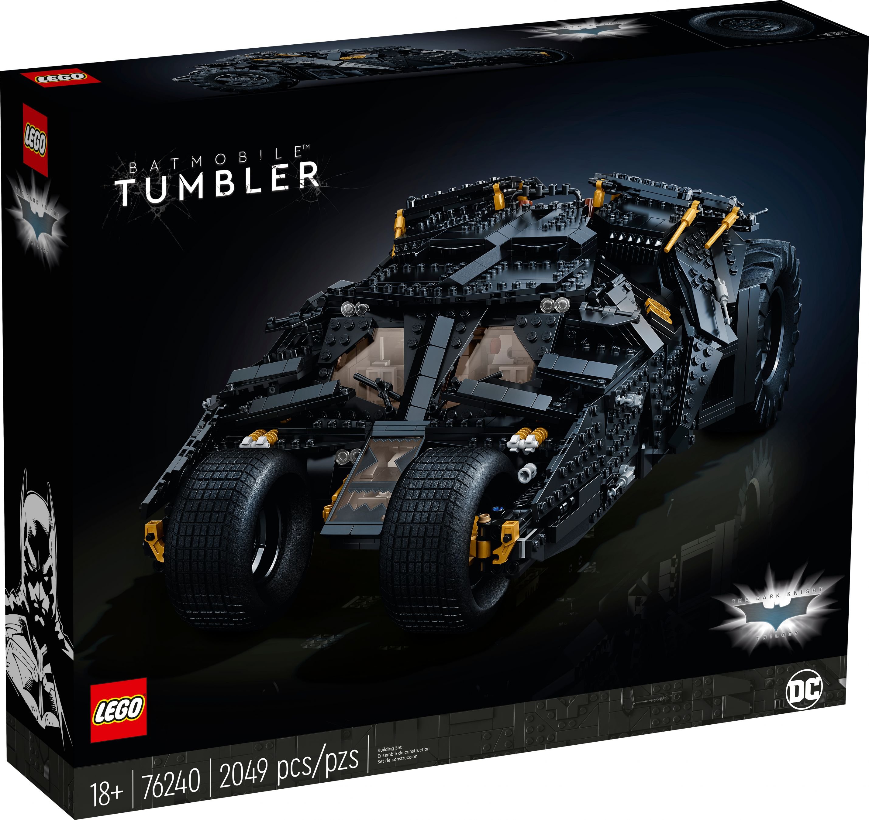 LEGO Super Heroes 76240 LEGO® DC Batman™ – Batmobile™ Tumbler LEGO_76240_alt1.jpg