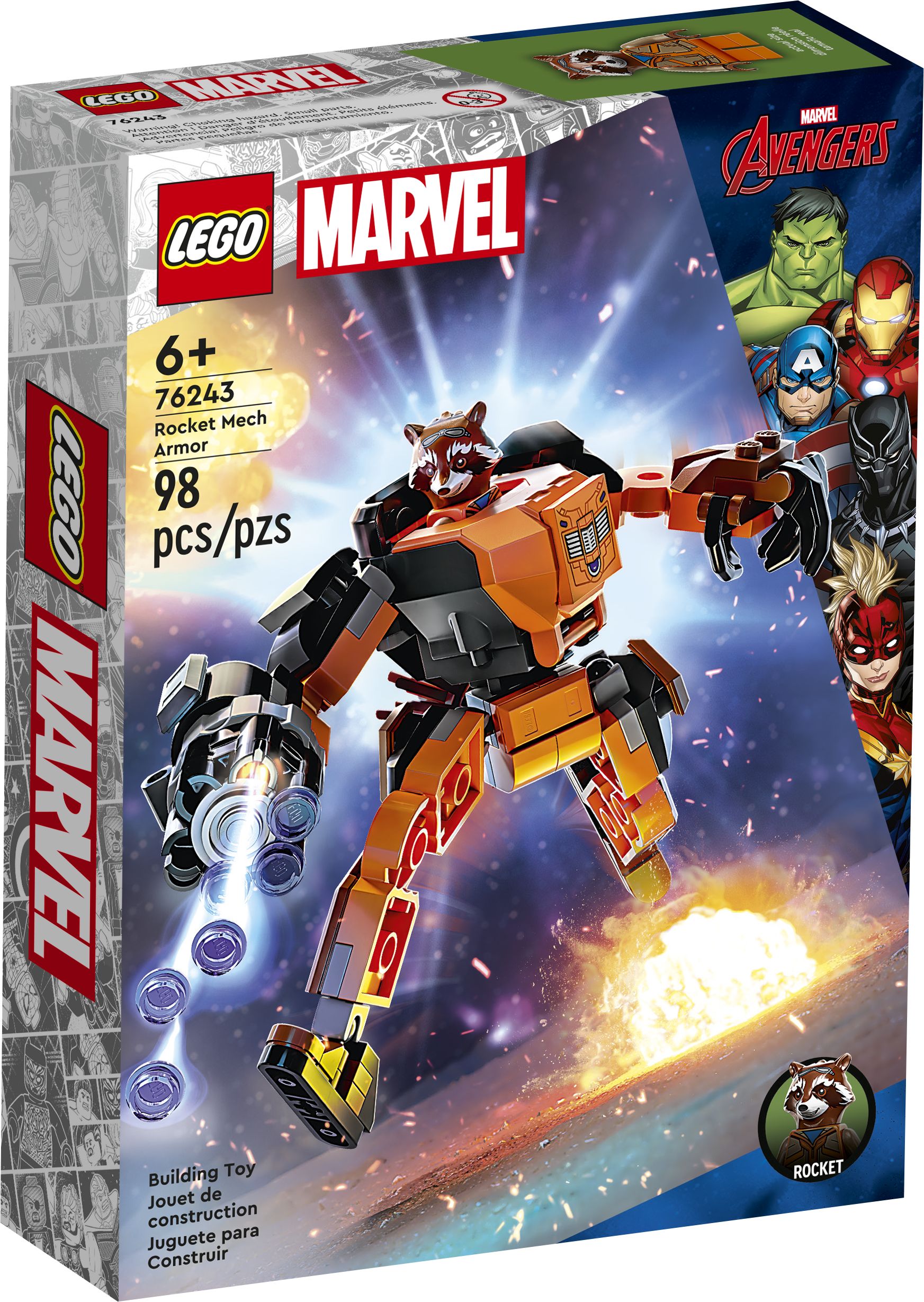 LEGO Super Heroes 76243 Rocket Mech LEGO_76243_Box1_v39.jpg