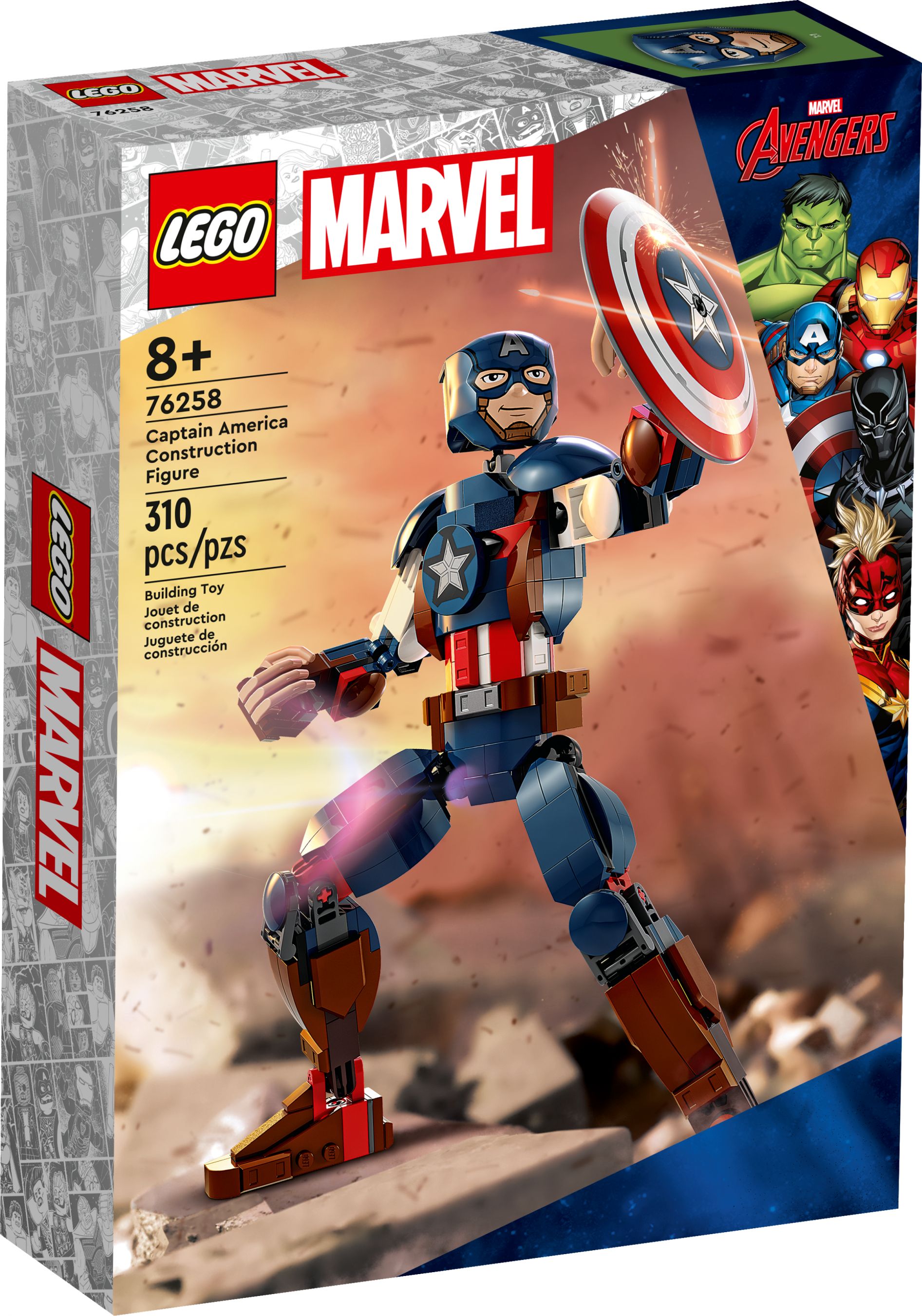 LEGO Super Heroes 76258 Captain America Baufigur LEGO_76258_alt1.jpg
