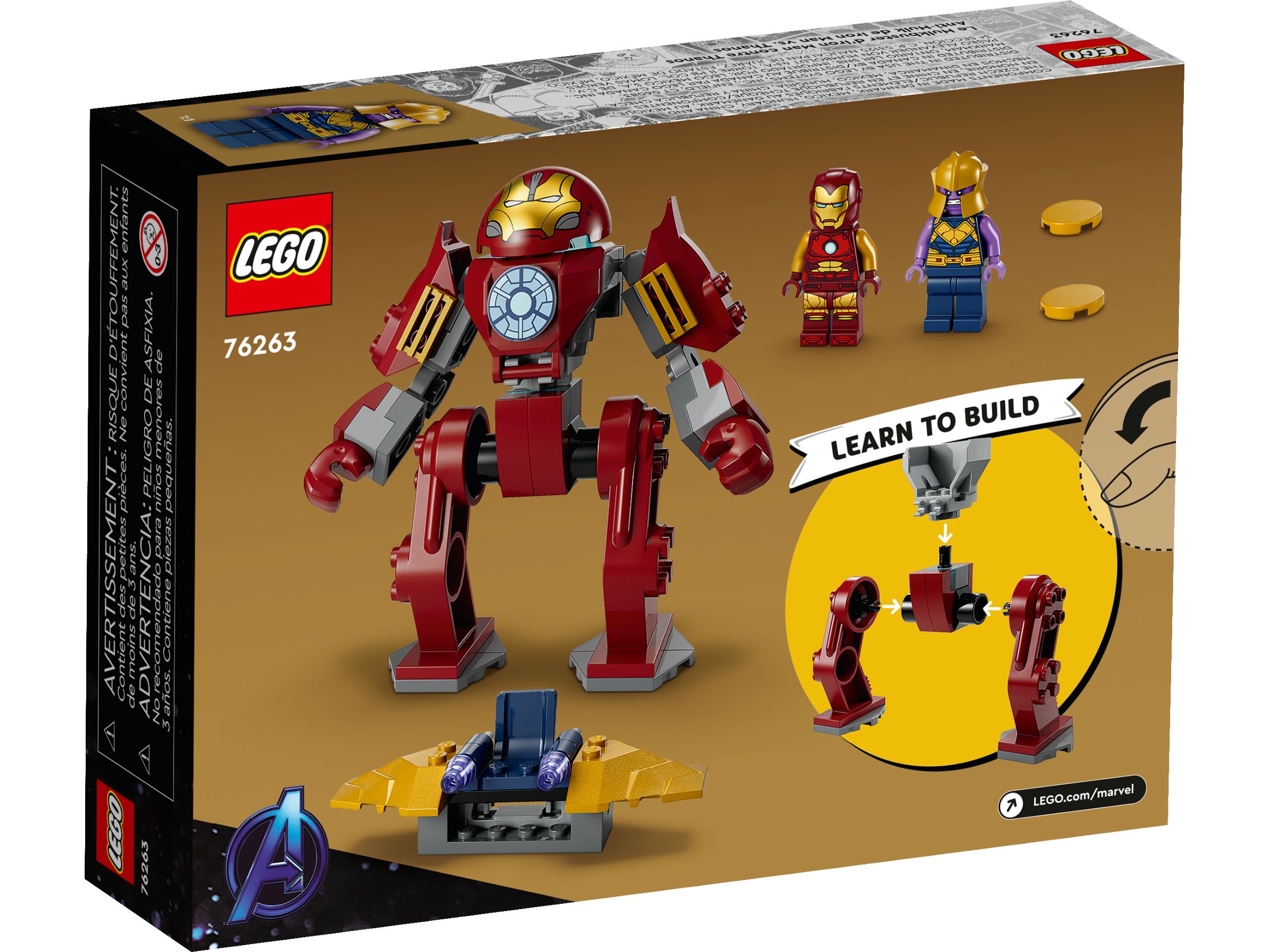 LEGO Super Heroes 76263 Iron Man Hulkbuster vs. Thanos  LEGO_76263_Box5_v39.jpg