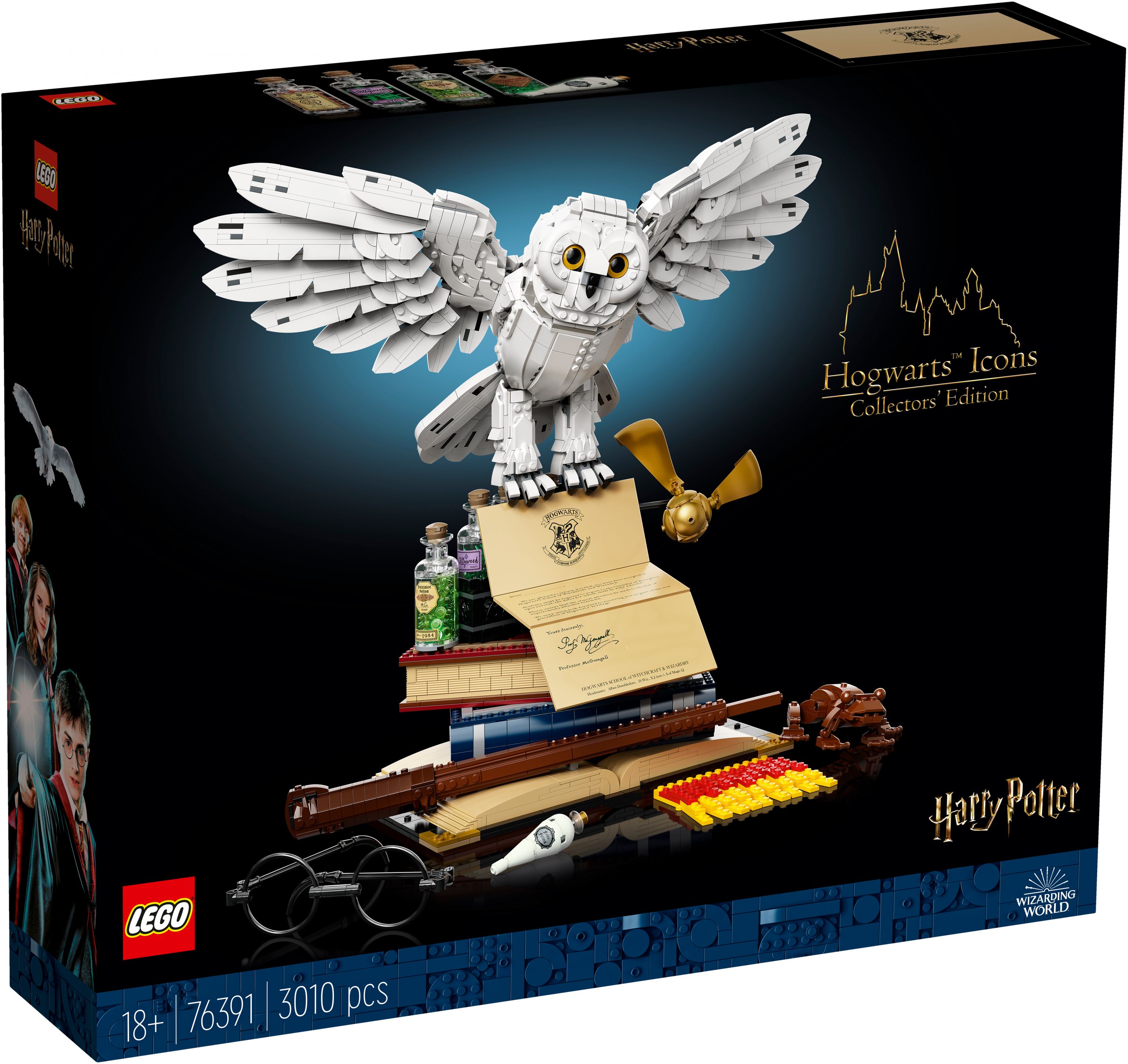 LEGO Harry Potter 76391 Hogwarts™ Ikonen – Sammler-Edition LEGO_76391_Box1_v29.jpg