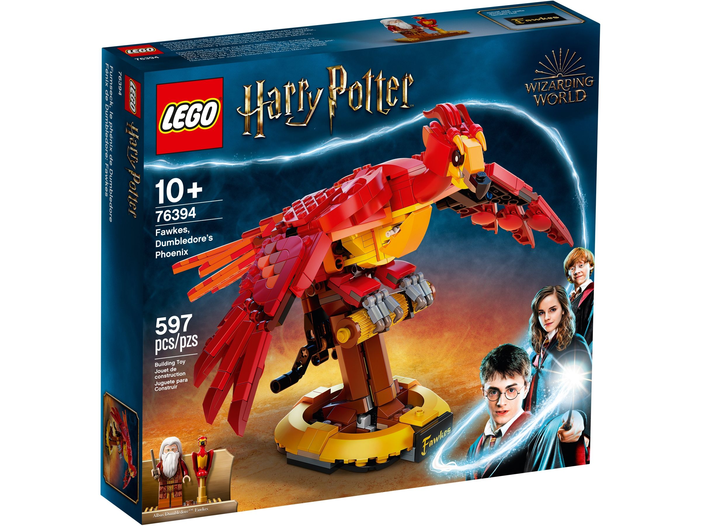 LEGO Harry Potter 76394 Fawkes, Dumbledores Phönix LEGO_76394_alt1.jpg
