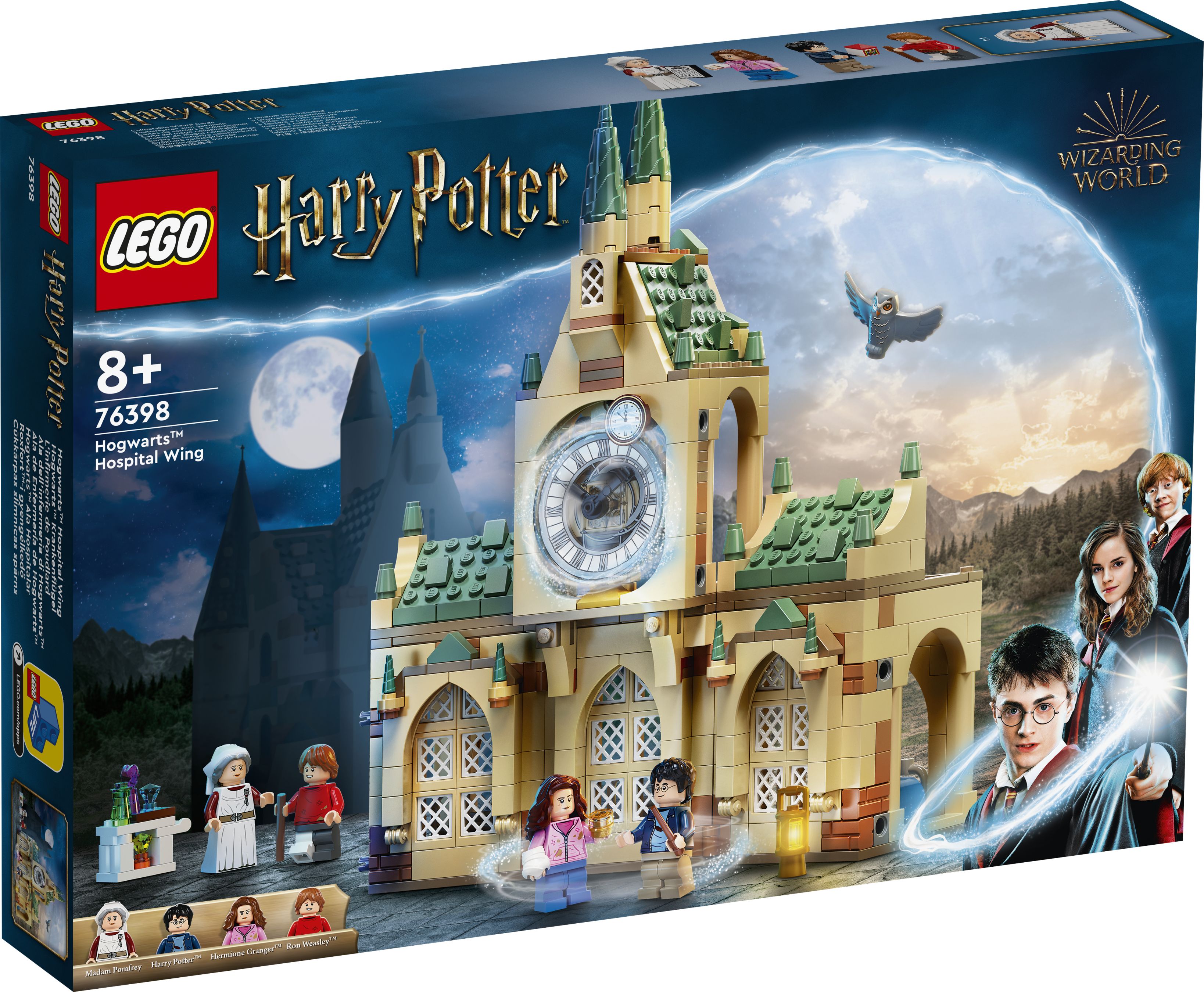 LEGO Harry Potter 76398 Hogwarts™ Krankenflügel LEGO_76398_Box1_v29.jpg