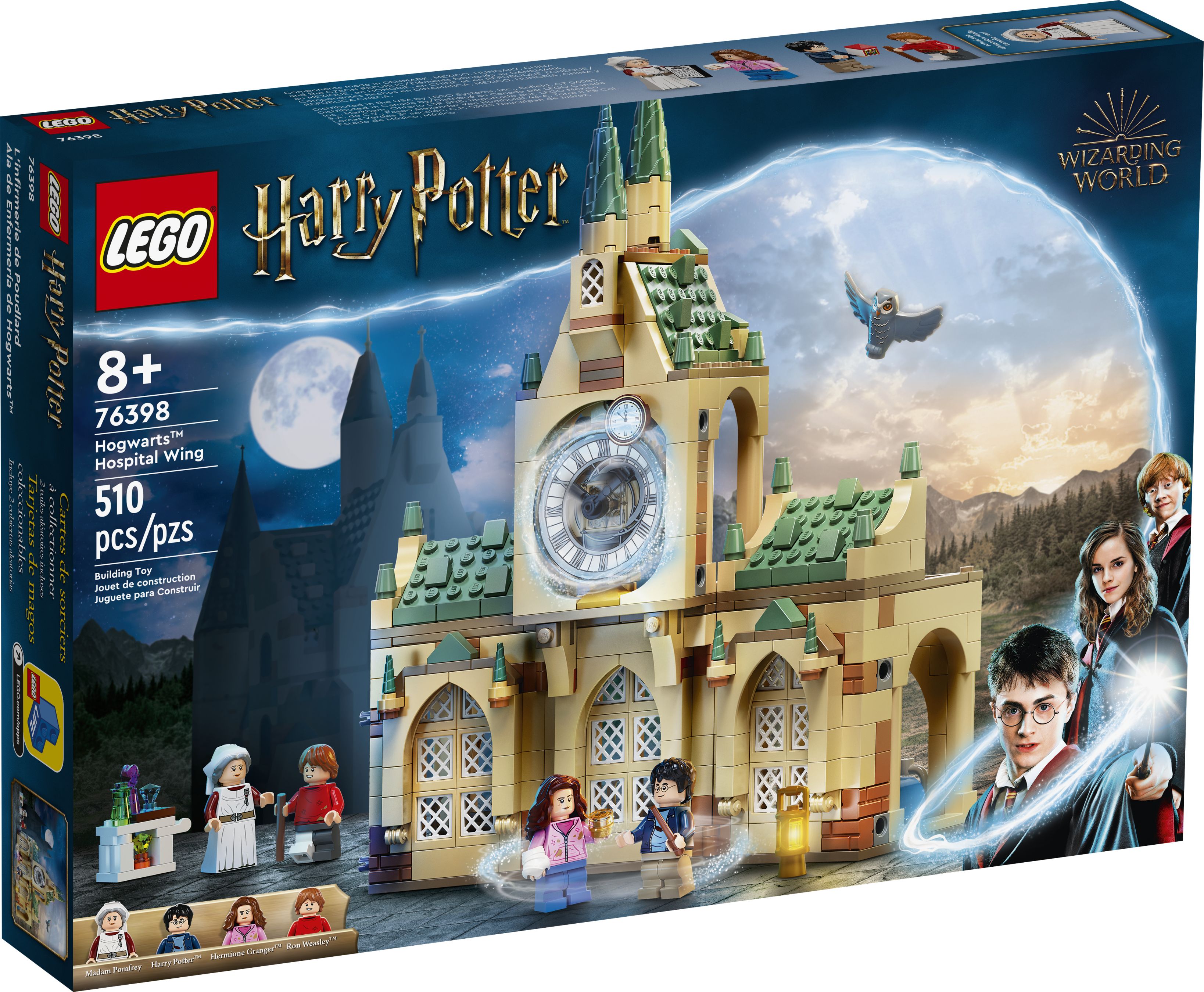 LEGO Harry Potter 76398 Hogwarts™ Krankenflügel LEGO_76398_Box1_v39.jpg