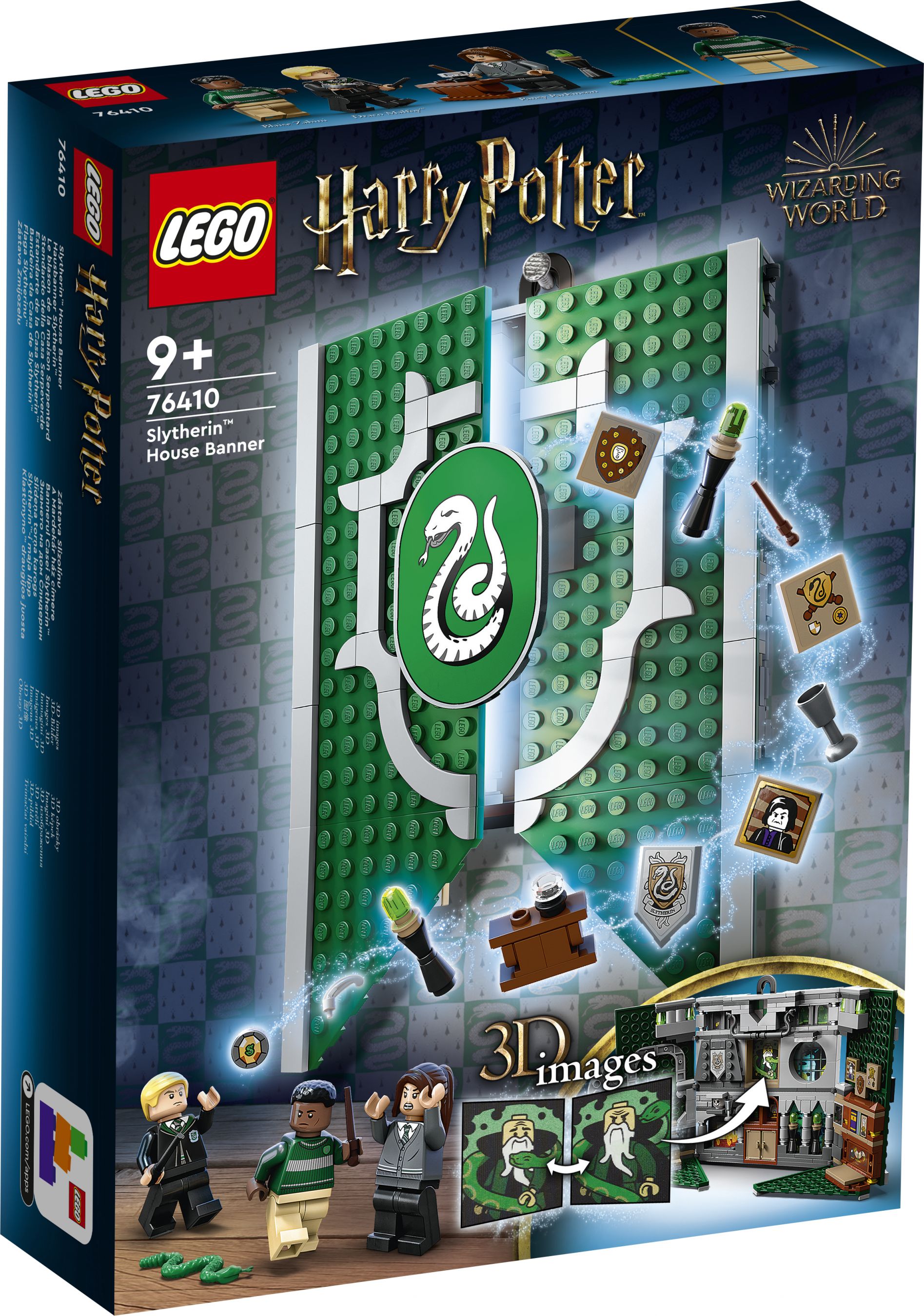 LEGO Harry Potter 76410 Hausbanner Slytherin™ LEGO_76410_Box1_v29.jpg