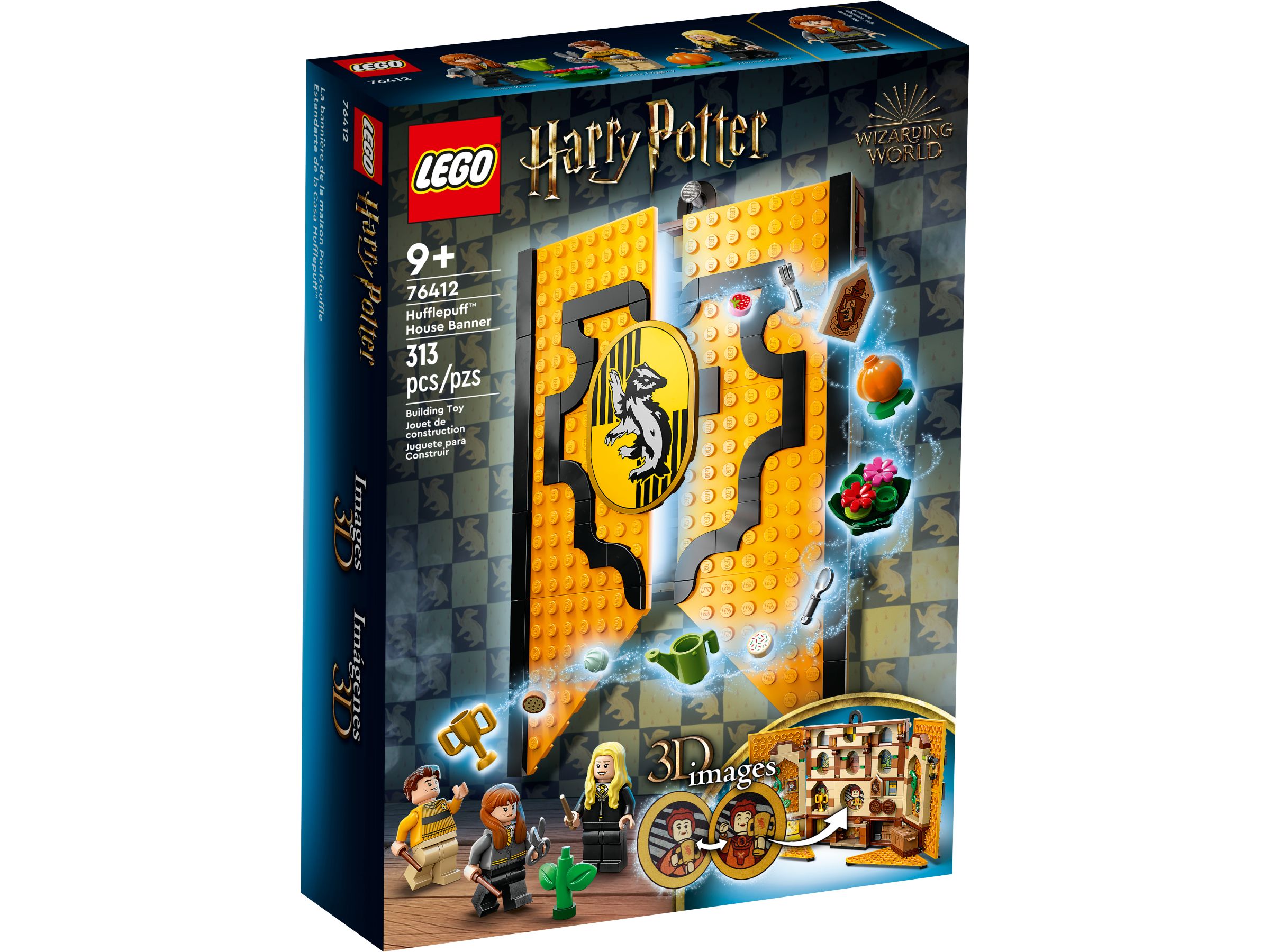 LEGO Harry Potter 5008138 Paket: Treue und Zielstrebigkeit LEGO_76412_alt1.jpg