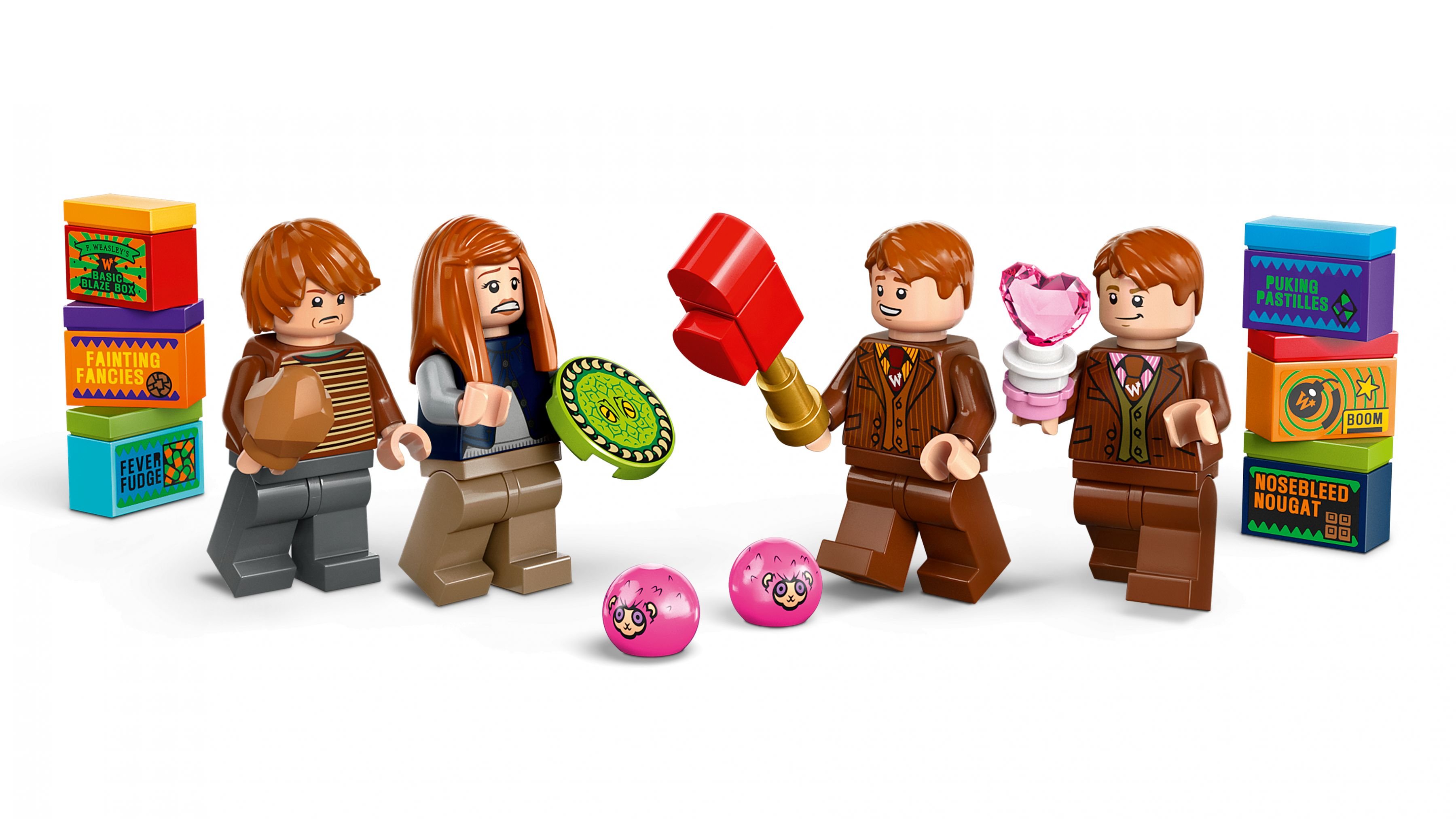 LEGO Harry Potter 76422 Winkelgasse™: Weasleys Zauberhafte Zauberscherze LEGO_76422_WEB_SEC03_NOBG.jpg