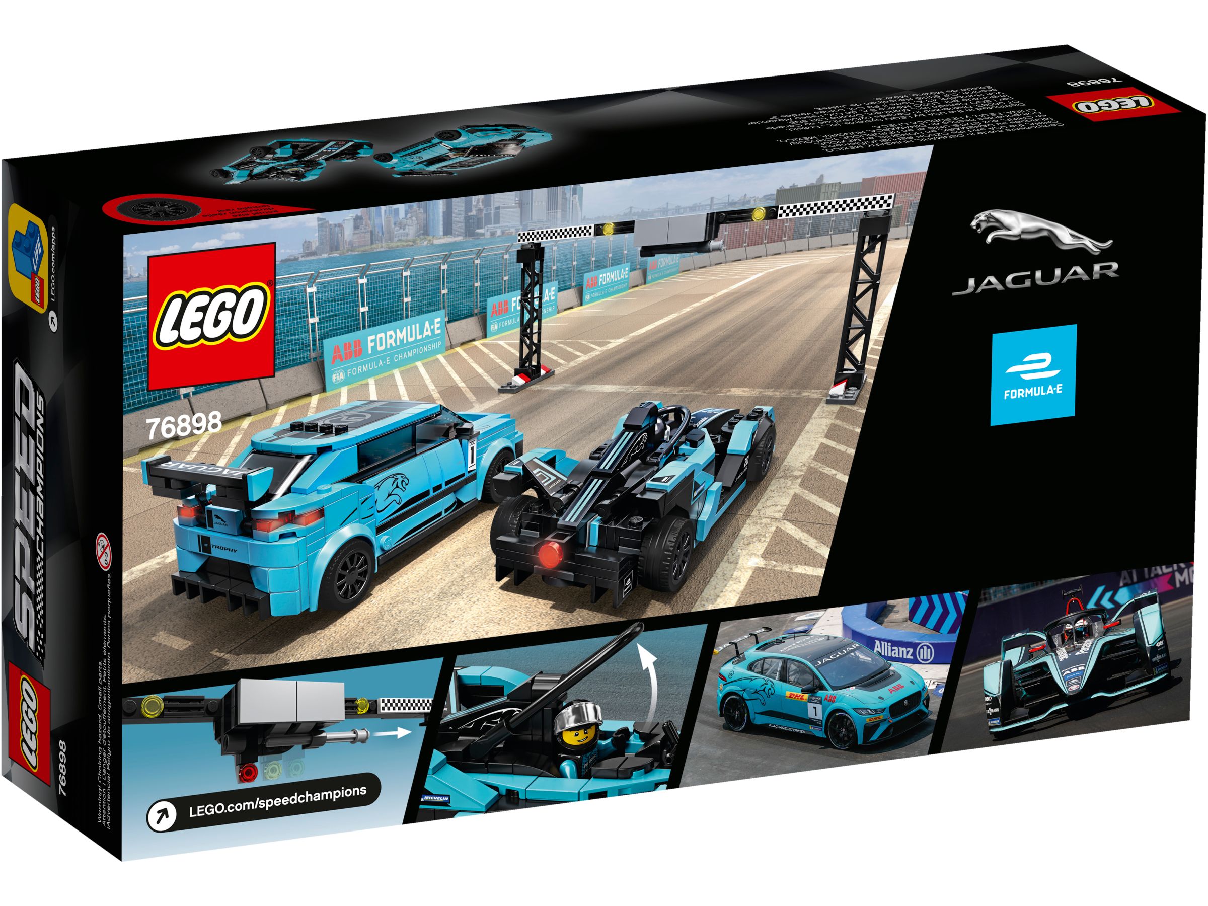 LEGO Speed Champions 76898 Formula E Panasonic Jaguar Racing GEN2 car & Jaguar I-PACE eTROPHY LEGO_76898_alt4.jpg