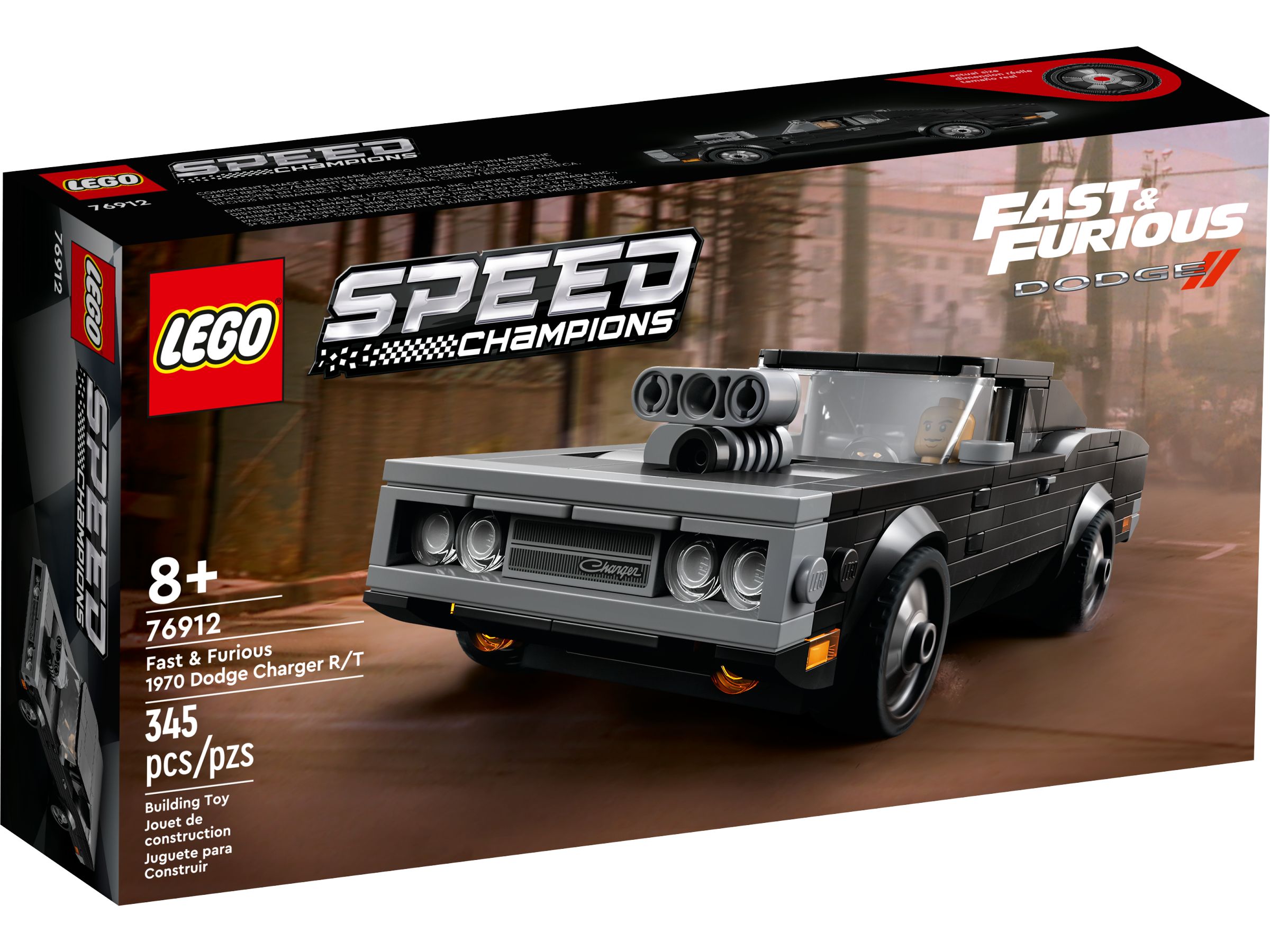 LEGO Speed Champions 76912 Fast & Furious 1970 Dodge Charger R/T LEGO_76912_alt1.jpg