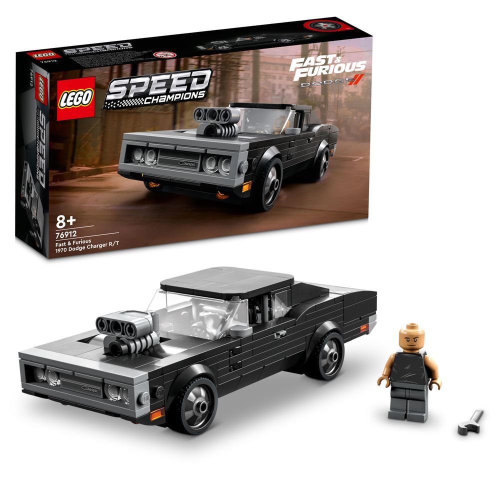 LEGO Speed Champions 76912 Fast & Furious 1970 Dodge Charger R/T LEGO_76912_prodimg.jpg