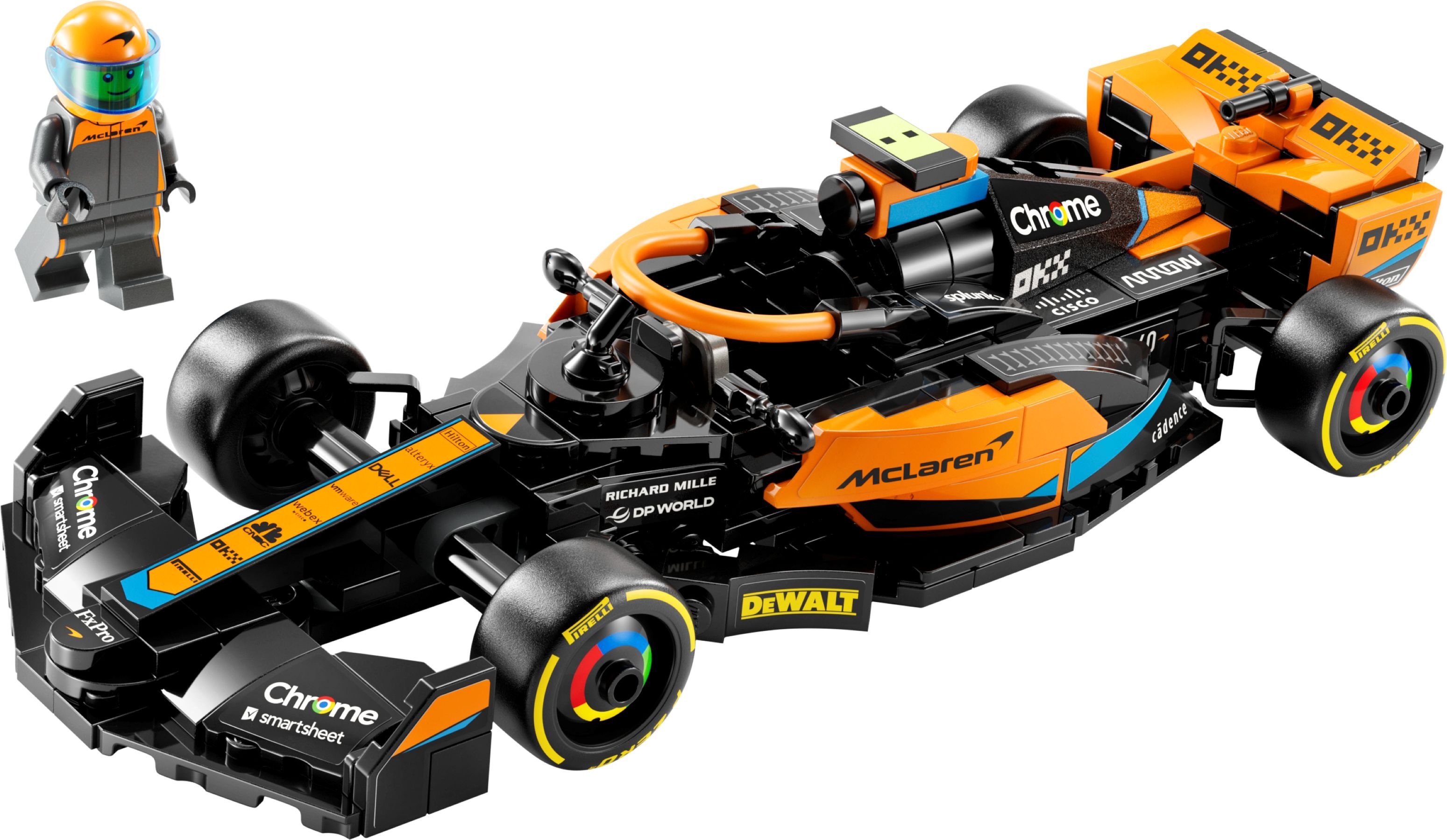LEGO Speed Champions 76919 McLaren Formel-1 Rennwagen 2023
