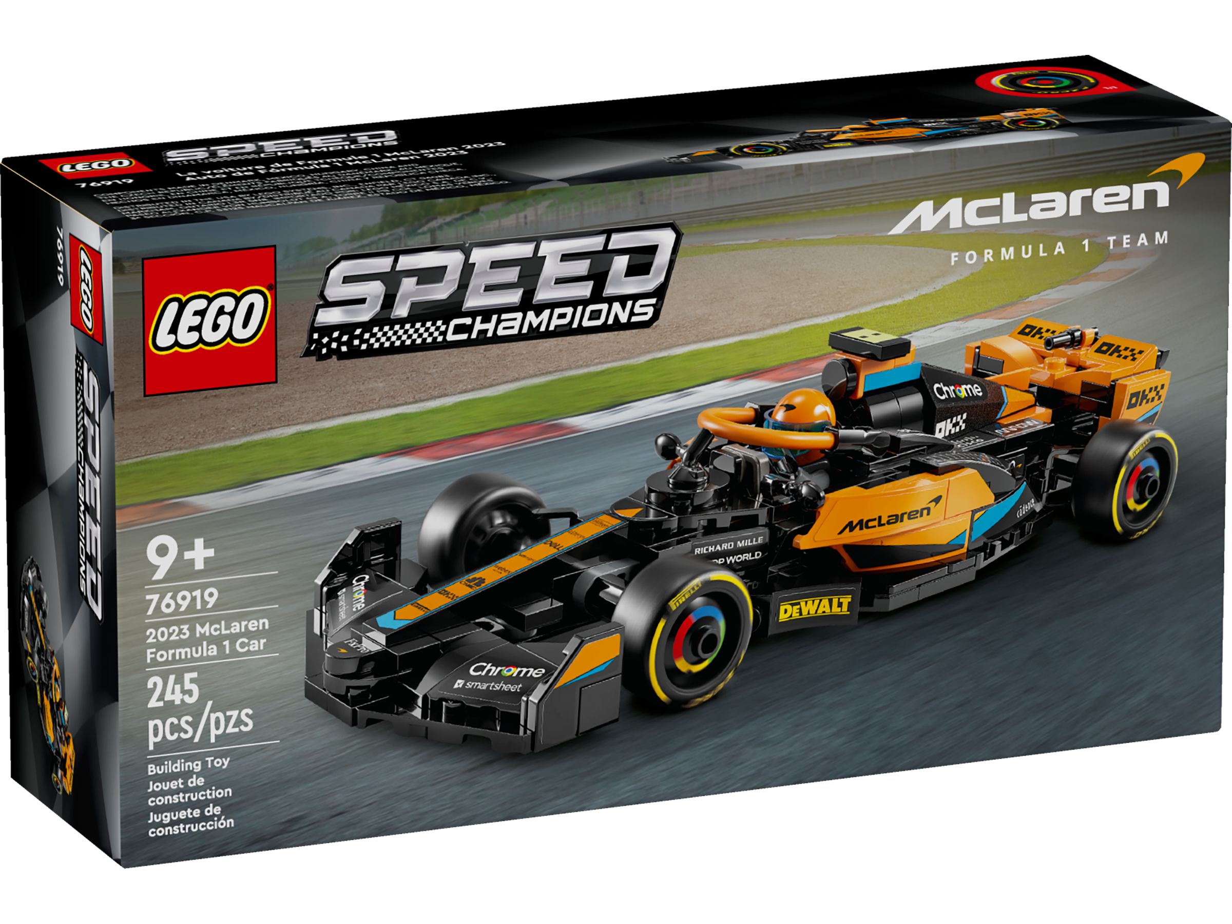 LEGO Speed Champions 76919 McLaren Formel-1 Rennwagen 2023 LEGO_76919_Box1_v39.jpg