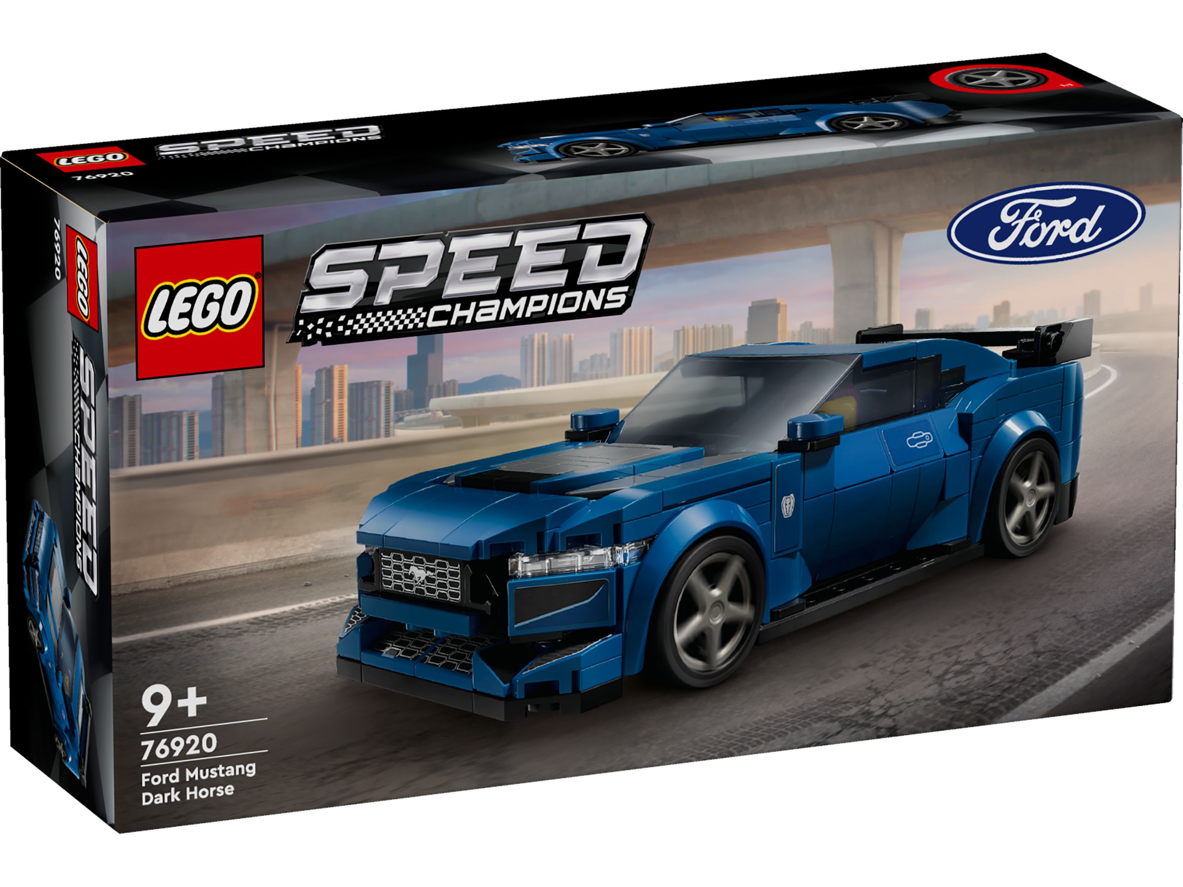 LEGO Speed Champions 76920 Ford Mustang Dark Horse Sportwagen LEGO_76920_Box1_v29.jpg