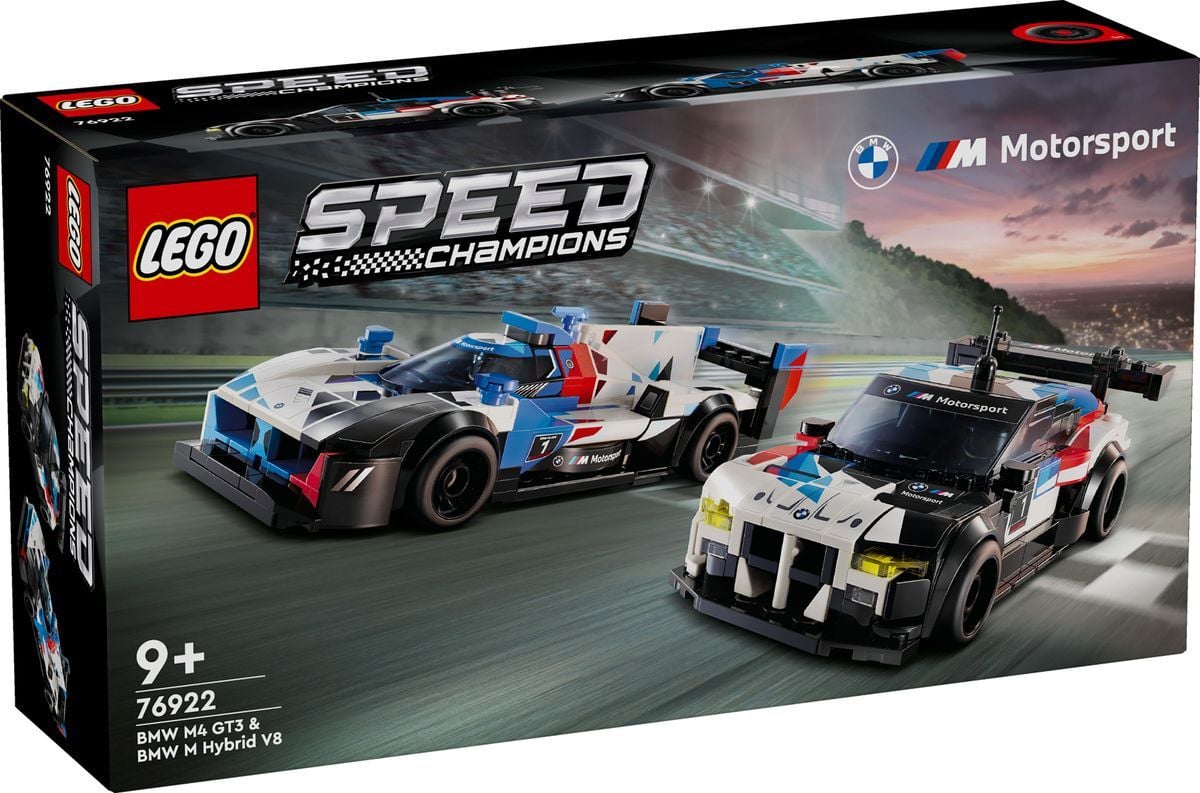 LEGO Speed Champions 76922 BMW M4 GT3 & BMW M Hybrid V8 Rennwagen LEGO_76922_prodimg.jpg