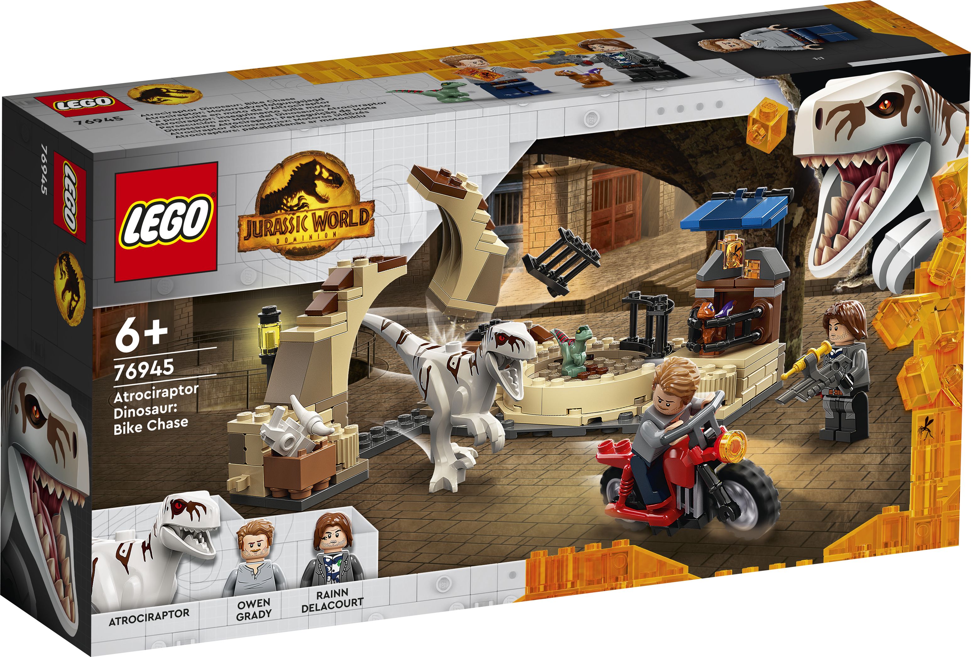 LEGO Jurassic World 76945 Atrociraptor: Motorradverfolgungsjagd LEGO_76945_Box1_v29.jpg