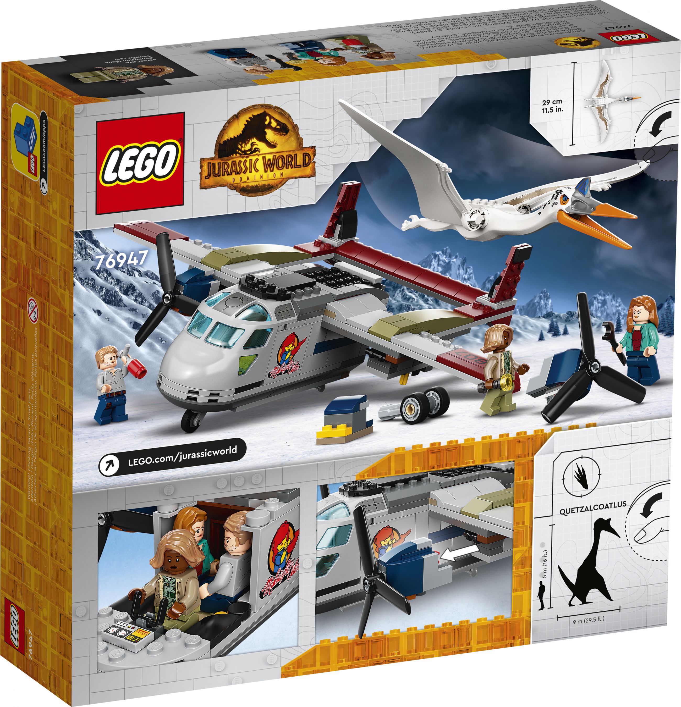LEGO Jurassic World 76947 Quetzalcoatlus: Flugzeug-Überfall LEGO_76947_Box5_v39.jpg