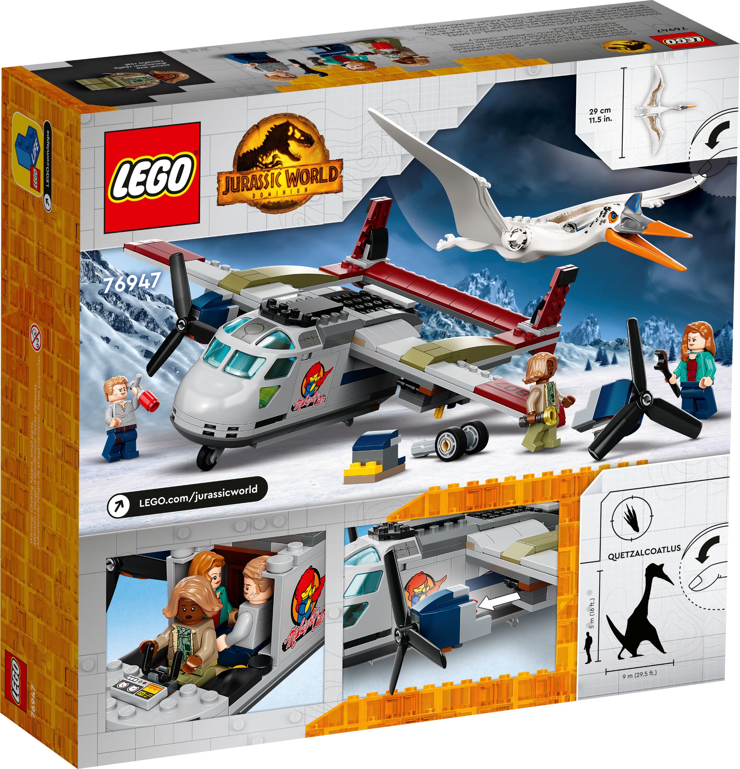 LEGO Jurassic World 76947 Quetzalcoatlus: Flugzeug-Überfall LEGO_76947_alt3.jpg