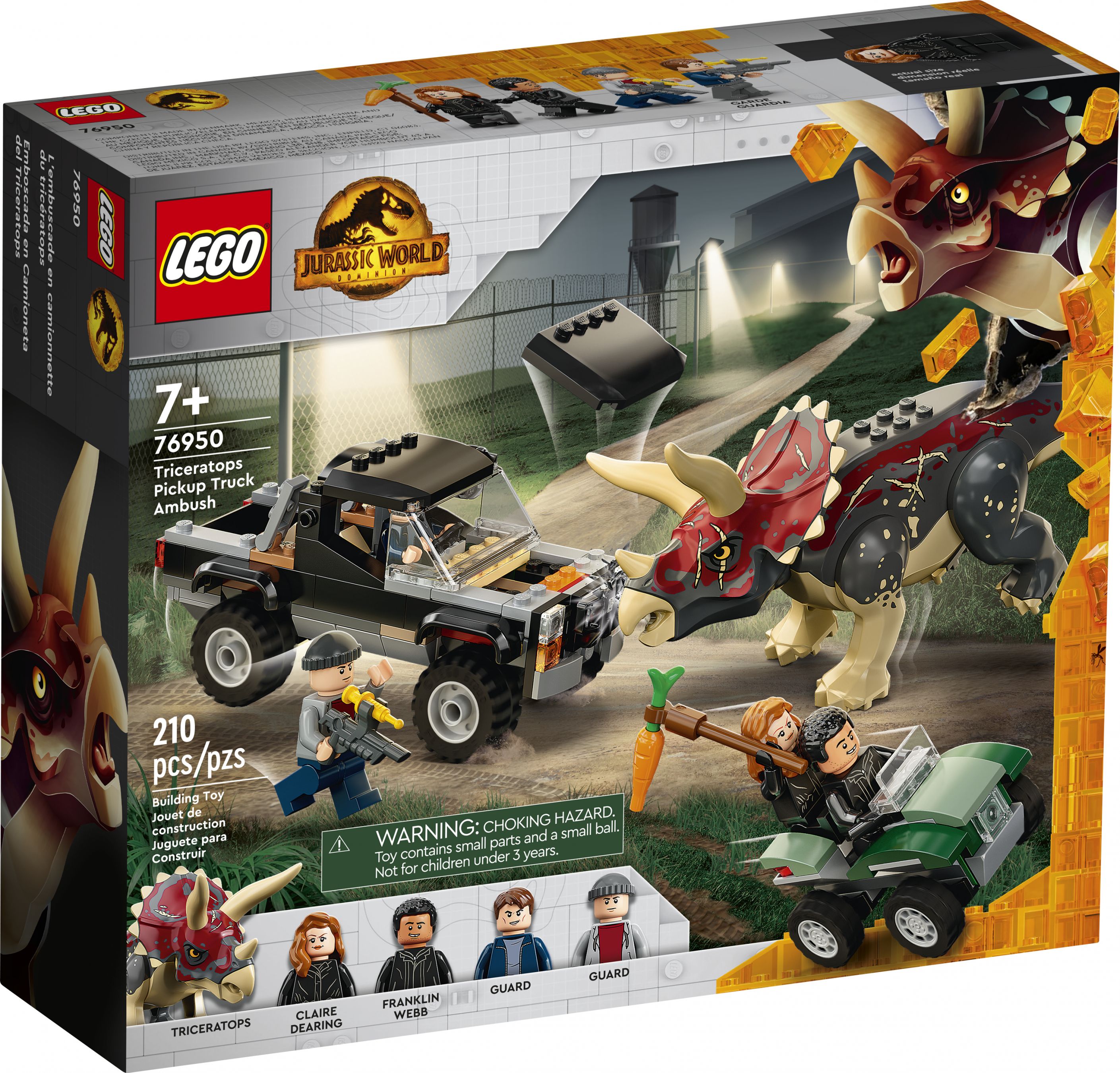 LEGO Jurassic World 76950 Triceratops-Angriff LEGO_76950_Box1_v39.jpg