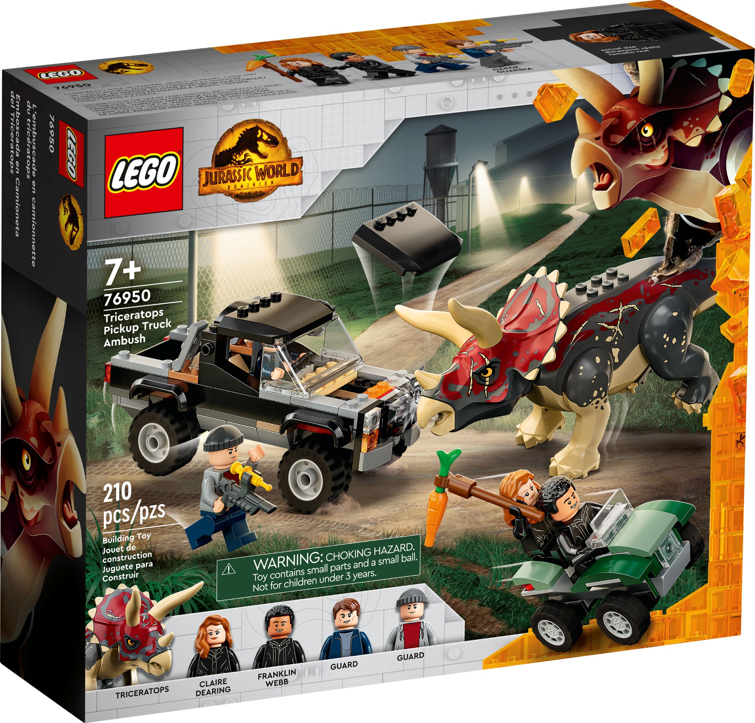 LEGO Jurassic World 76950 Triceratops-Angriff LEGO_76950_alt1.jpg