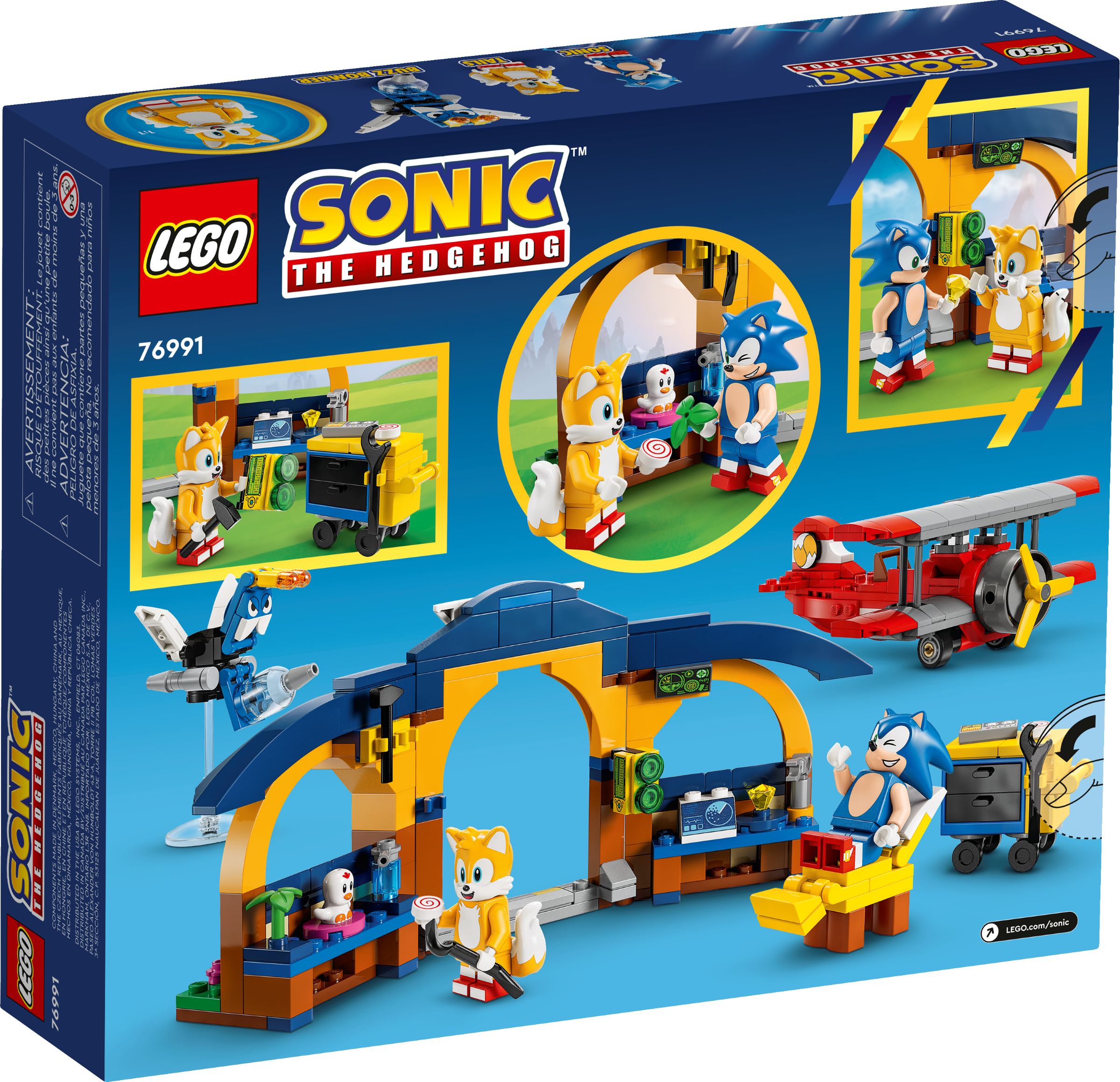 LEGO Sonic the Hedgehog 76991 Tails‘ Tornadoflieger mit Werkstatt LEGO_76991_alt6.jpg