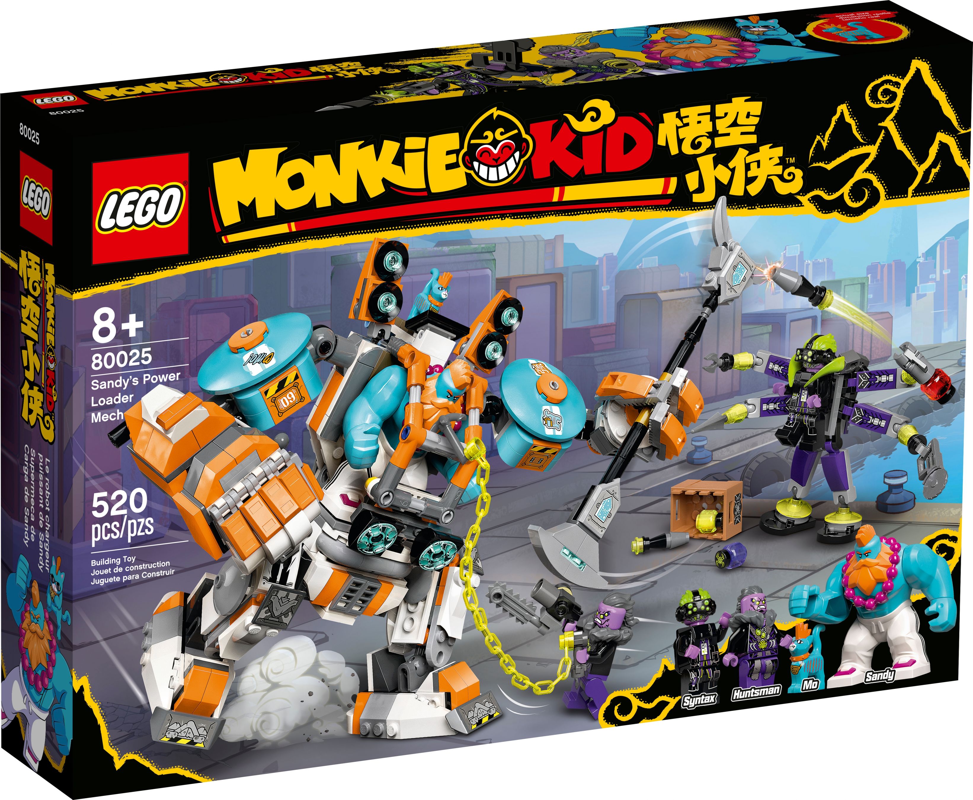 LEGO Monkie Kid 80025 Supermeca de Carga de Sandy LEGO_80025_alt1.jpg