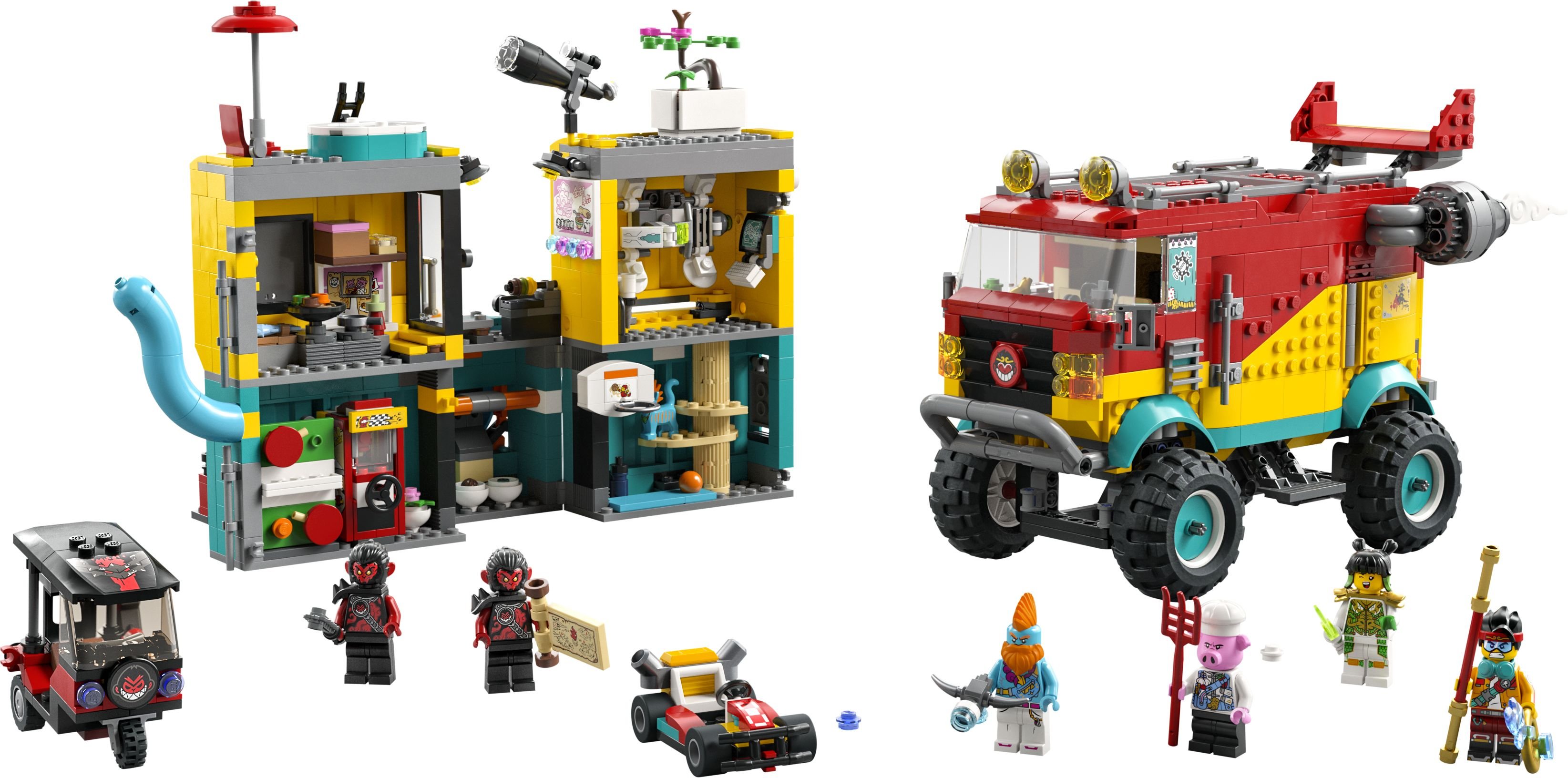 LEGO Monkie Kid 80038 Monkie Kids Teamtransporter
