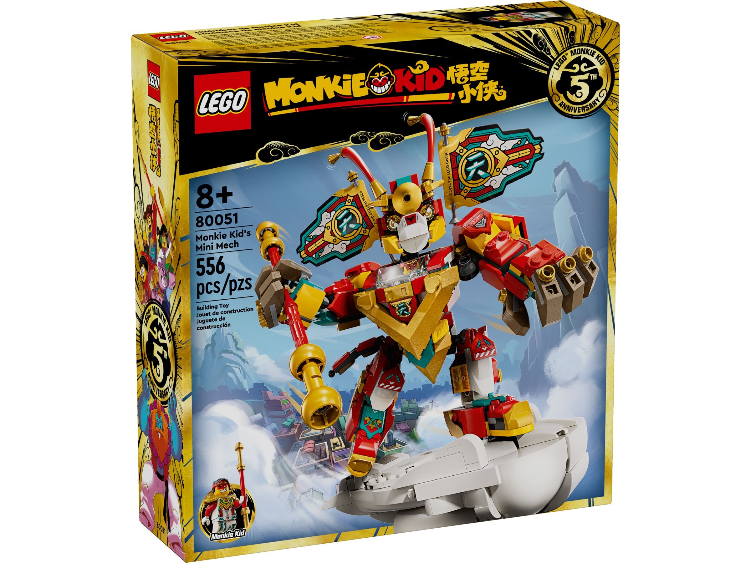 LEGO Monkie Kid 80051 Monkie Kids Mini-Mech LEGO_80051_Box1_v39.jpg