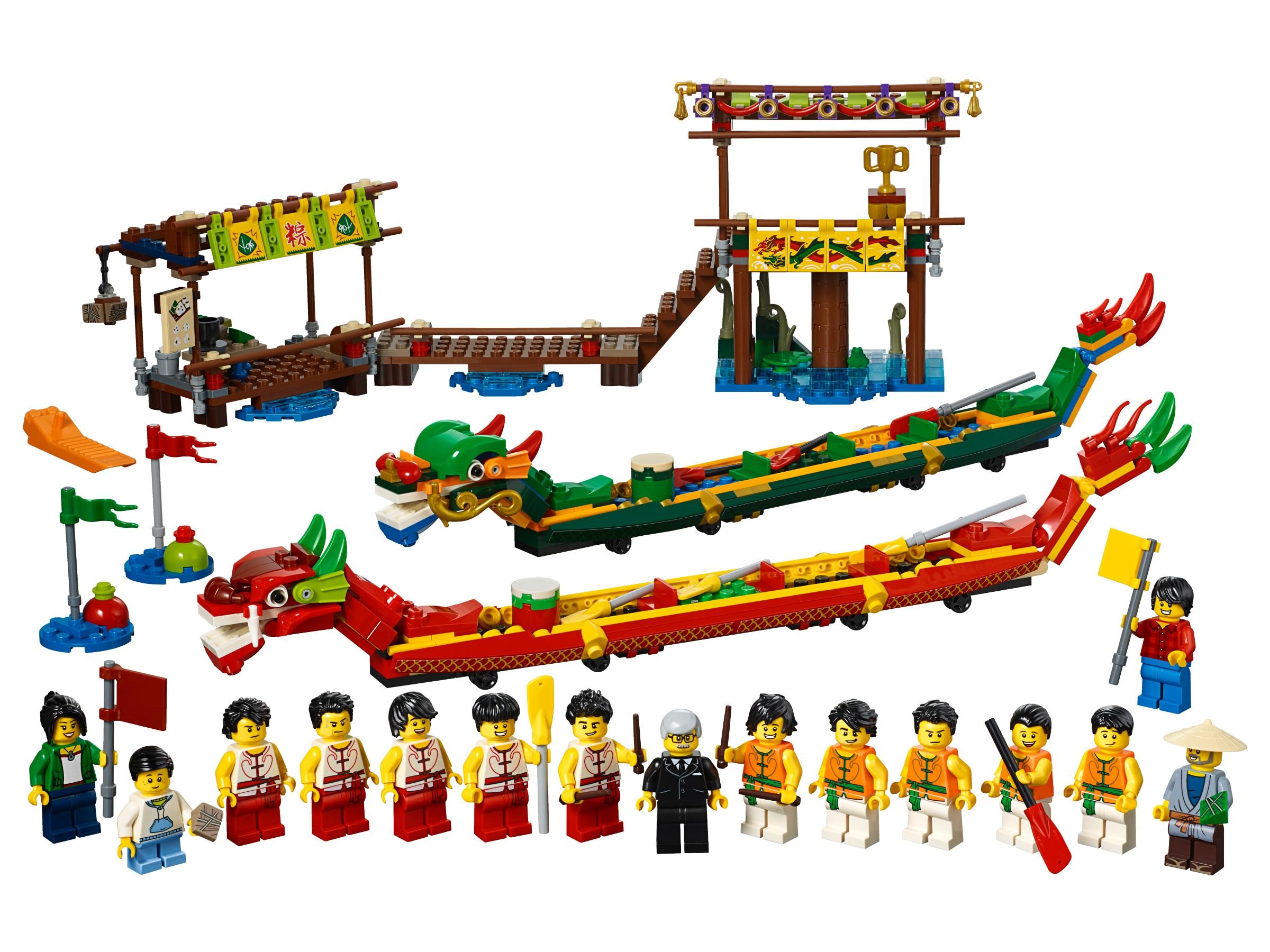 Lego® 80103 Drachenbootrennen Dragon boat race NEU & OVP 