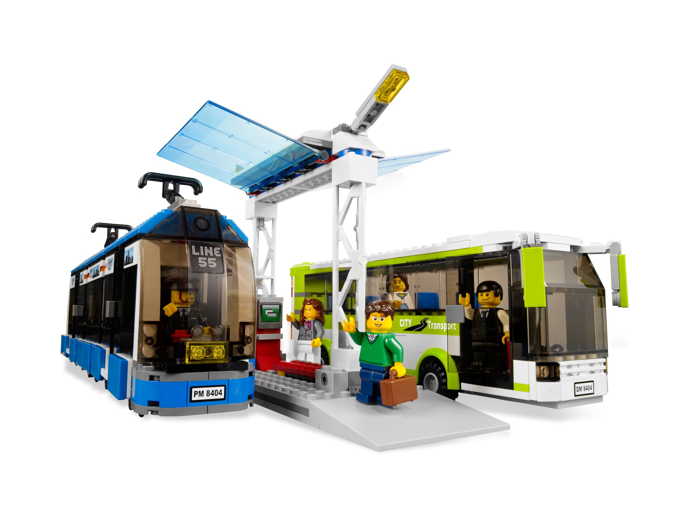 LEGO® City 8404 City Bus und Tramstation (2010) | LEGO® Preisvergleich