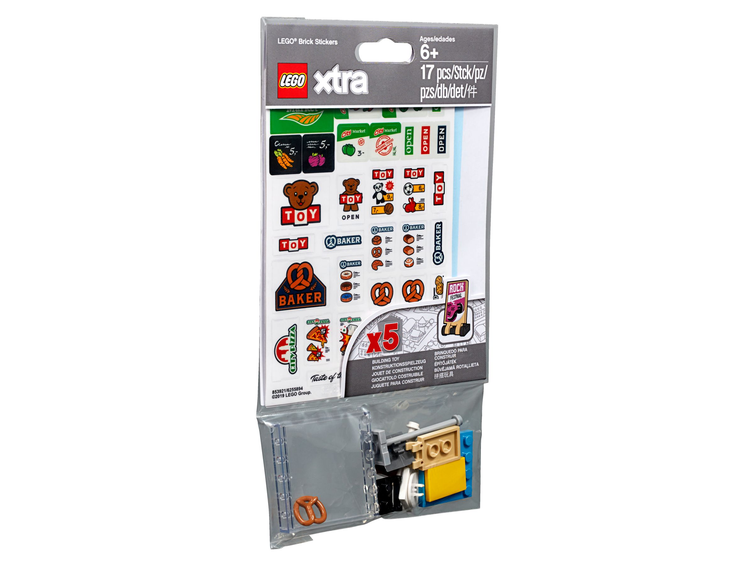 LEGO Miscellaneous 853921 LEGO® Xtra Stein-Aufkleber