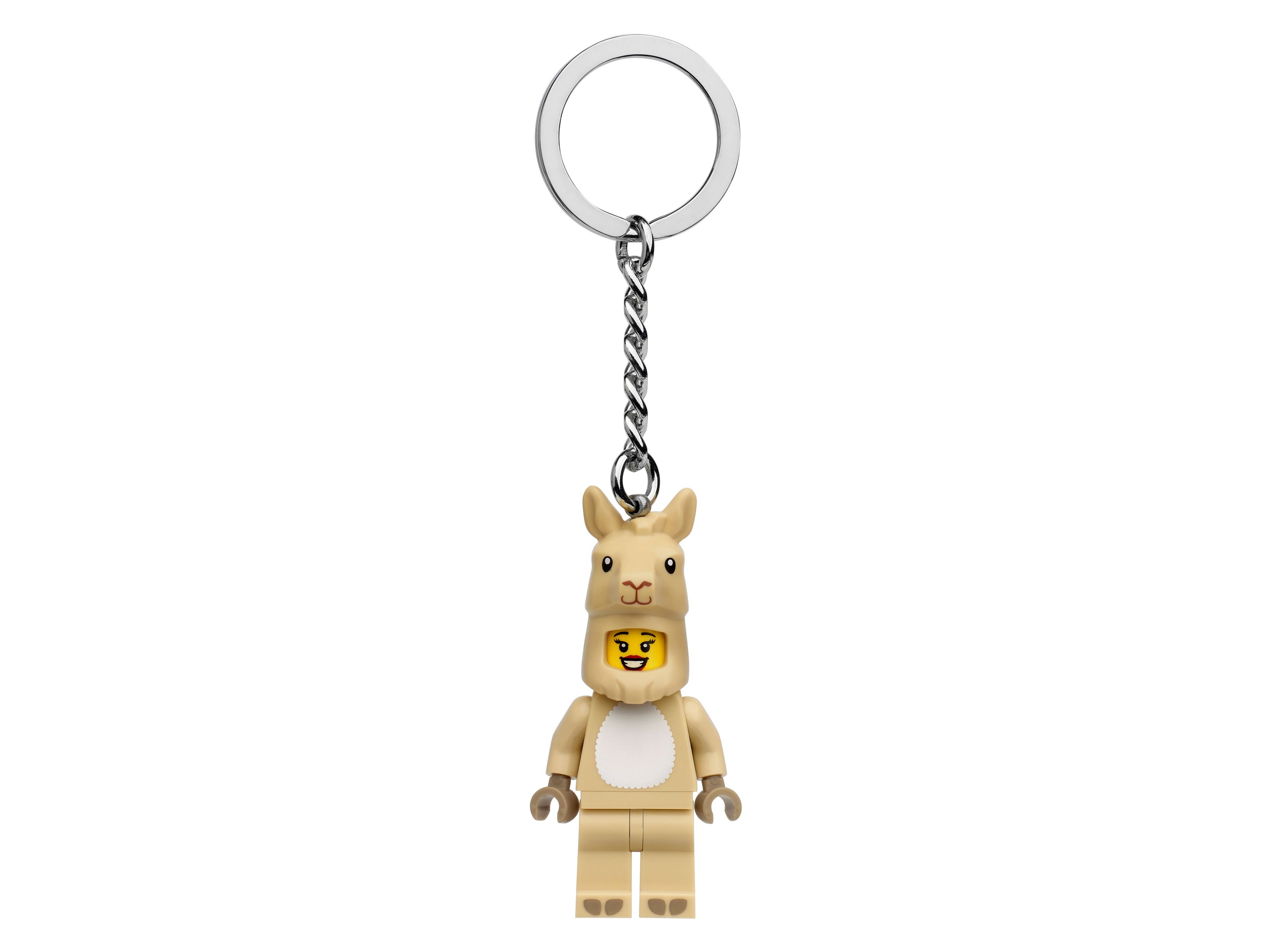 LEGO Gear 854081 Schlüsselanhänger mit Mädchen im Lamakostüm