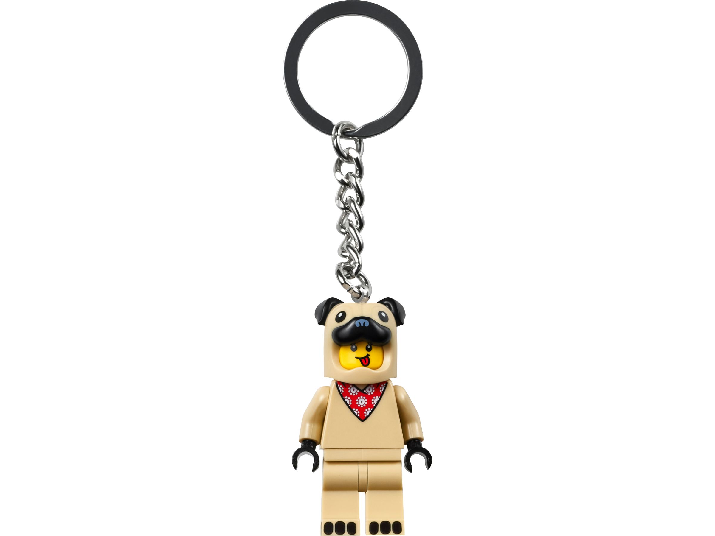 LEGO Gear 854158 French Bull Dog Guy Key Chain