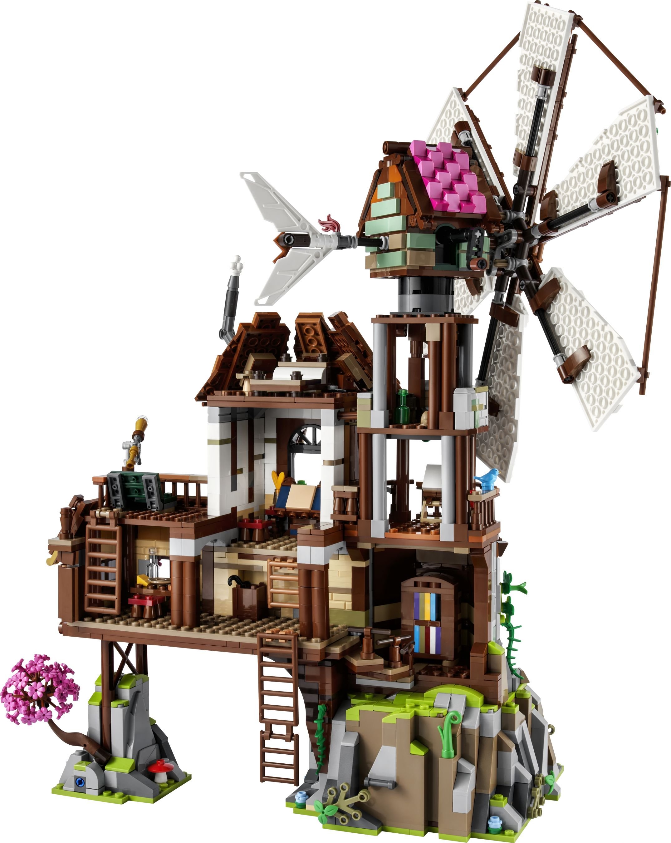 LEGO Bricklink 910003 The Mountain Windmill LEGO_910003_back_01.jpg