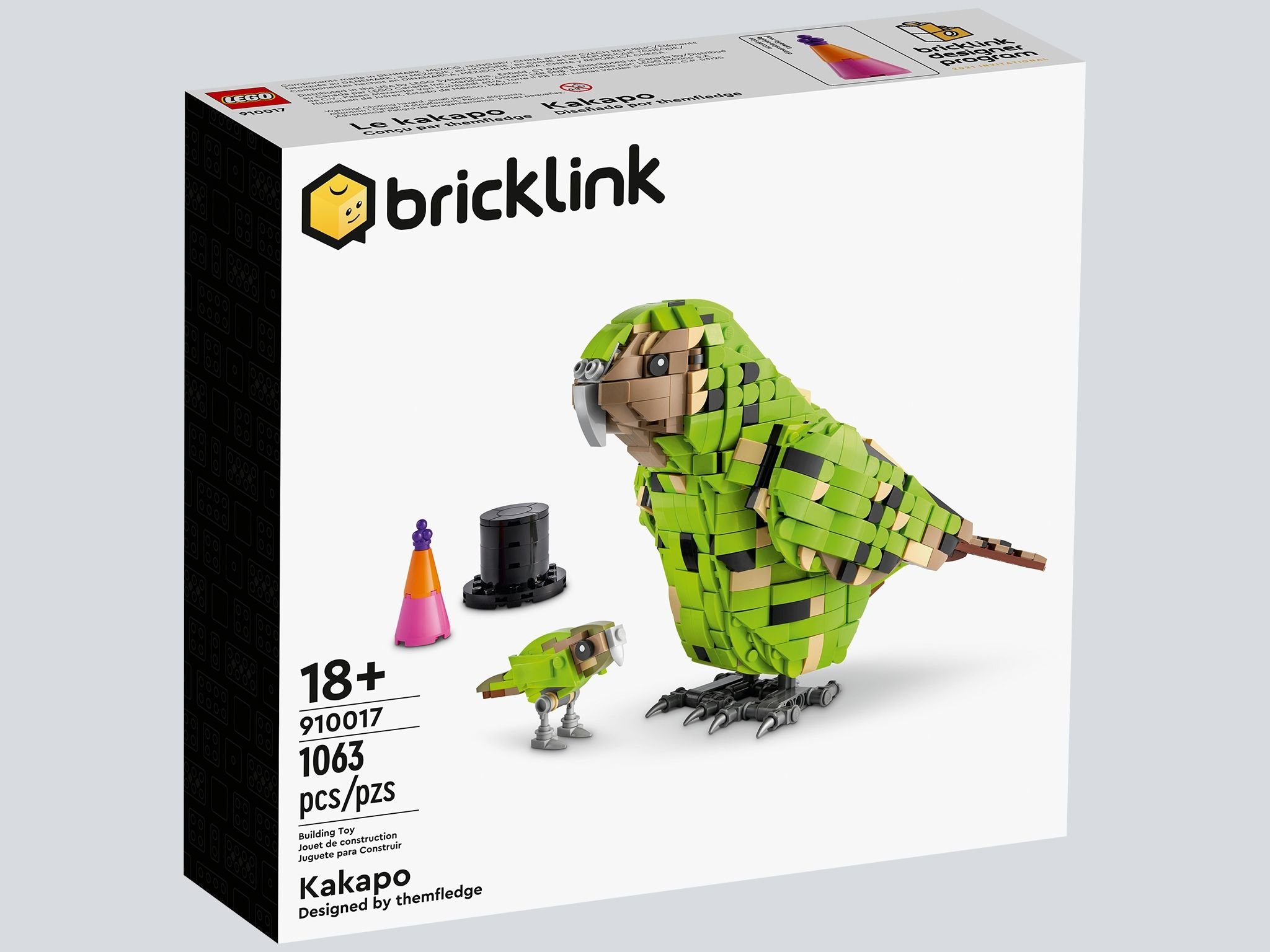 LEGO Bricklink 910017 Kakapo