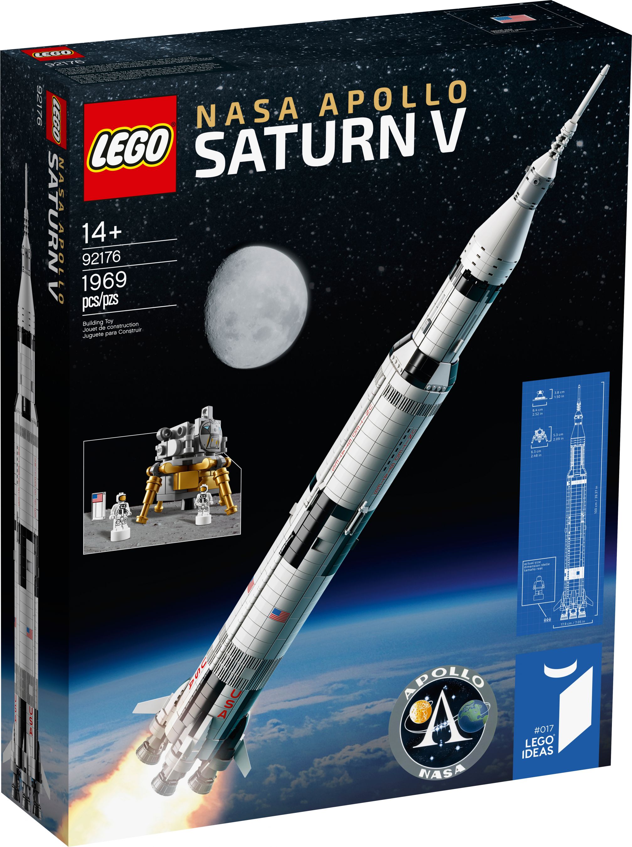 LEGO Ideas 92176 LEGO® NASA Apollo Saturn V LEGO_92176_alt1.jpg