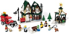 LEGO Seasonal 10222 Winterliches Postamt