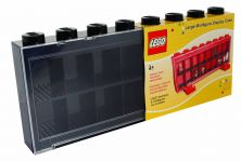 LEGO Gear 106-004-0 Minifiguren Schaukasten groß für 16 Figuren, schwarz