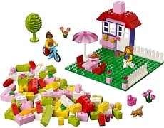 LEGO Bricks and More 10660 Pinkfarbener LEGO® Koffer