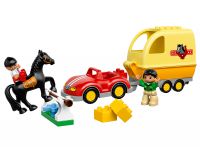 LEGO Duplo 10807 Wagen mit Pferdeanhänger