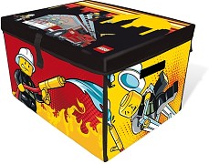 LEGO Gear 2856200 Firefighter ZipBin Large Storage Toy Box