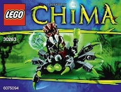 LEGO Legends Of Chima 30263 Spinnen Krabbler