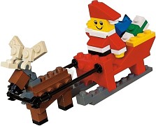 LEGO Seasonal 40010 Father Christmas with Sledge Building Set