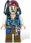 LEGO Gear 5000144 Pirates of the Caribbean Jack Sparrow Minifigure Clock
