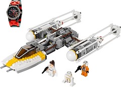 LEGO Star Wars 5002512 Gold Leader's Y-Wing Starfighter and Watch Collection