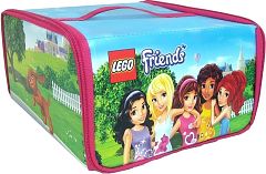 LEGO Gear 5002671 Friends ZipBin Toy Box: Heartlake Place